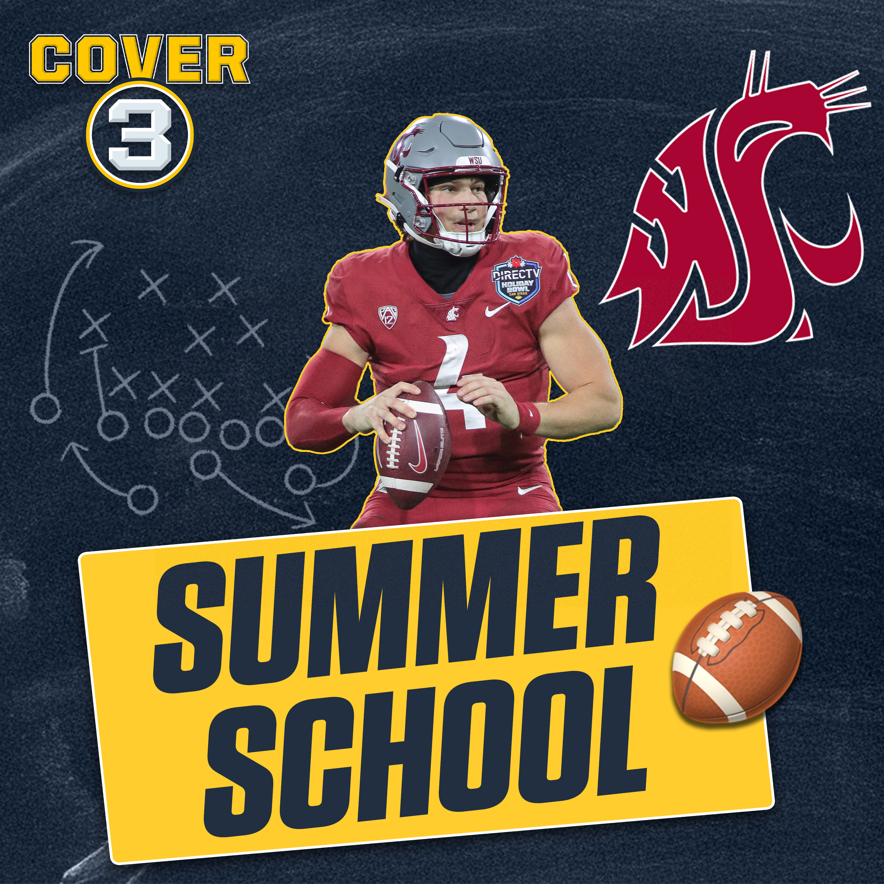 Summer School: Can Washington State Make A Bowl Game With Tough 2025 Schedule episode artwork