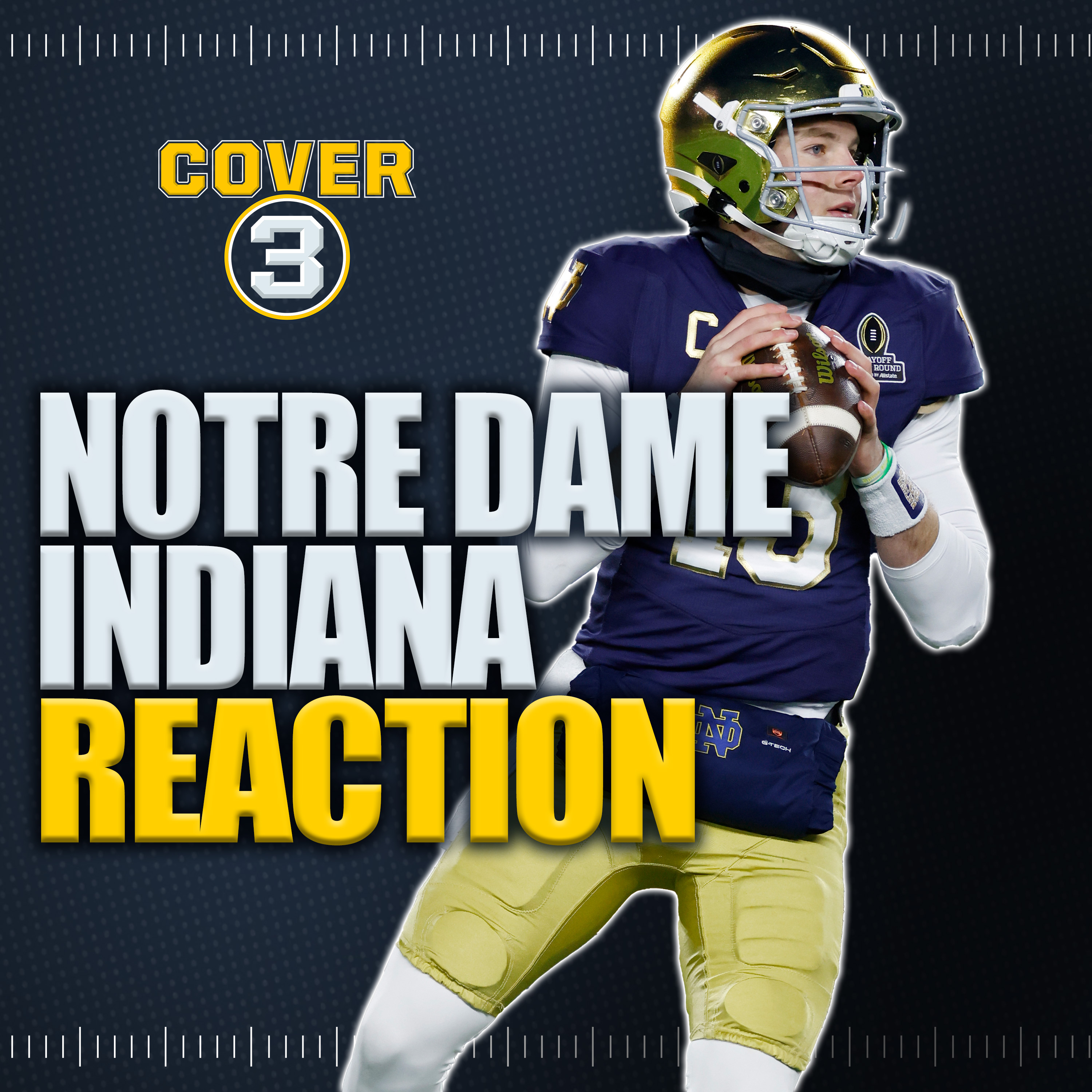 🚨Indiana vs. Notre Dame Instant Reaction | Cover 3 College Football Podcast episode artwork