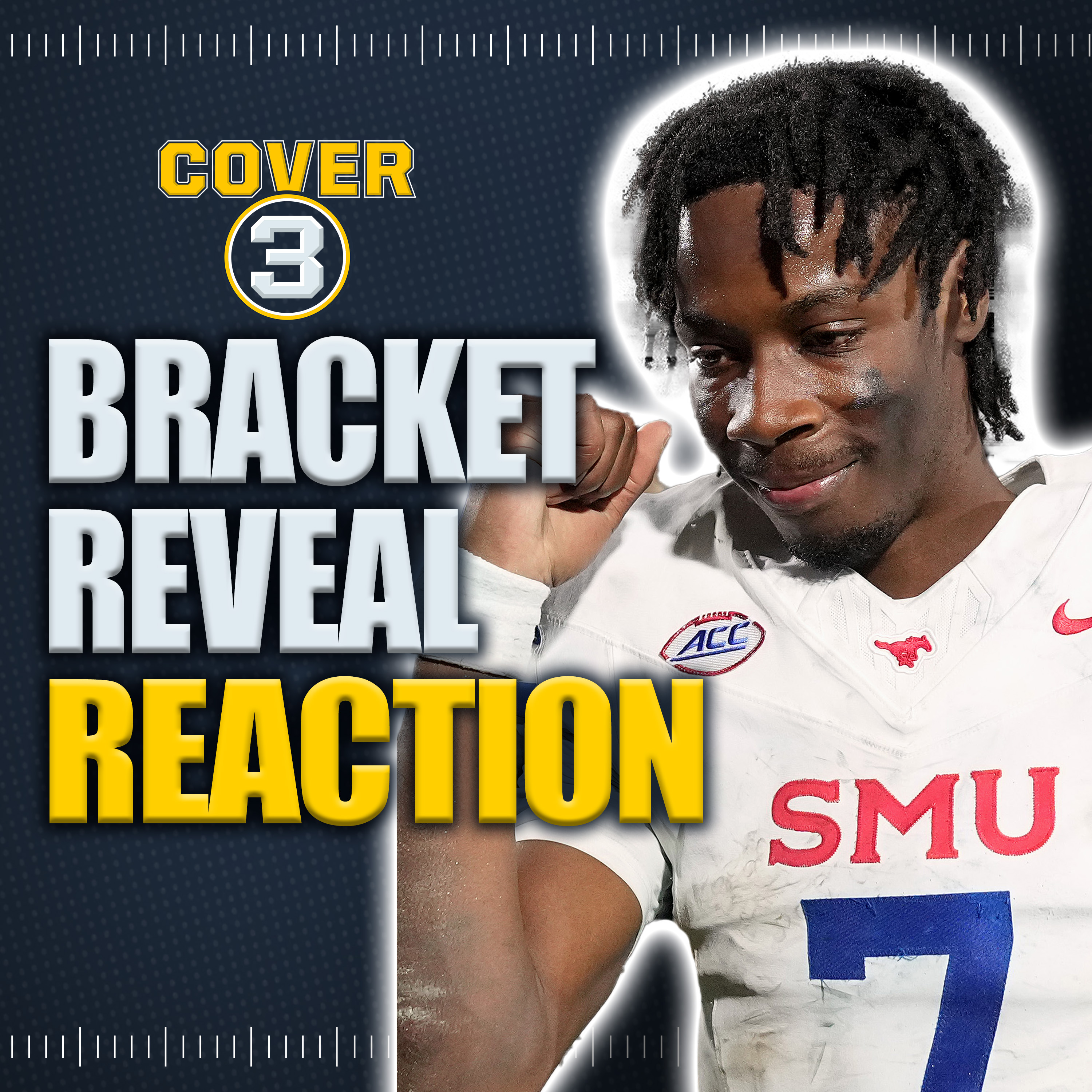 CFP Bracket Reveal Reaction! | SMU IN, ALABAMA OUT | Oregon, Georgia, Boise St., Arizona St. Get Byes episode artwork