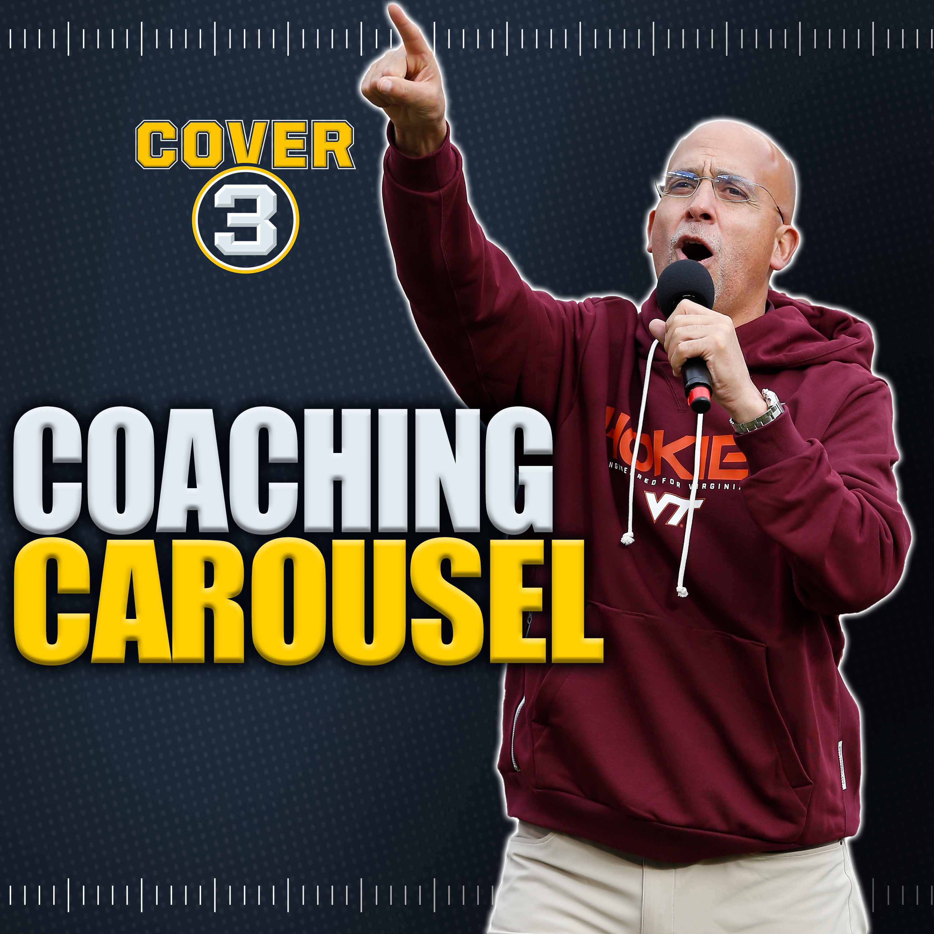 Full Coaching Carousel Breakdown By Conference + Superlatives   | Cover 3 on CBSSN episode artwork
