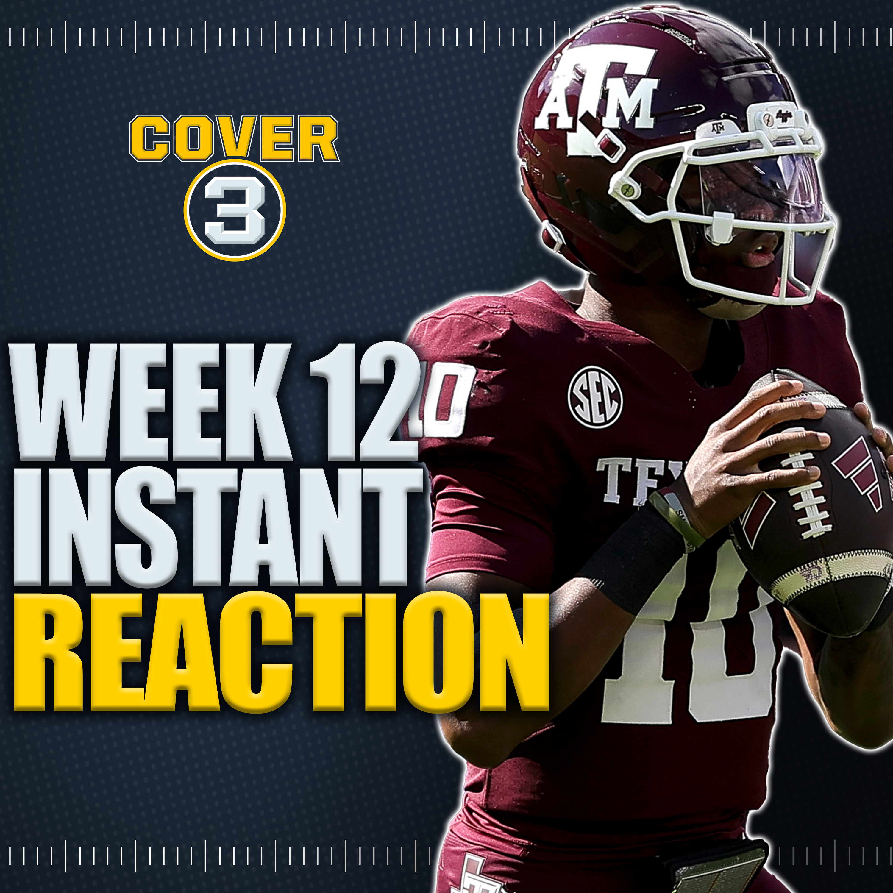 Week 12 INSTANT REACTION: Oklahoma Upsets Bama, A&M & Georgia Tech Come Back | College Football episode artwork