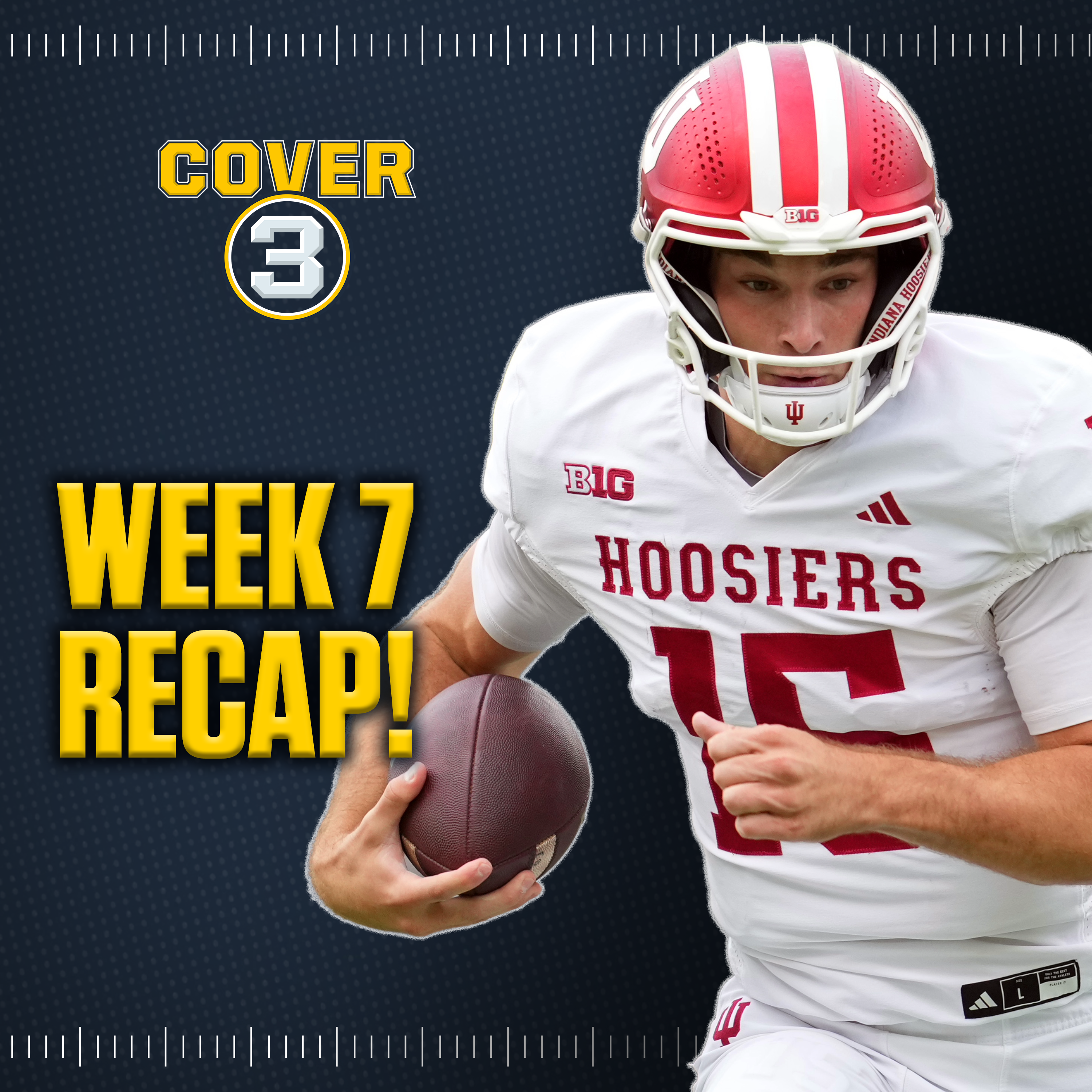 Week 7 INSTANT REACTION: Indiana over Oregon, Texas owns Oklahoma, PSU sputtering, Bama beats Mizzou episode artwork