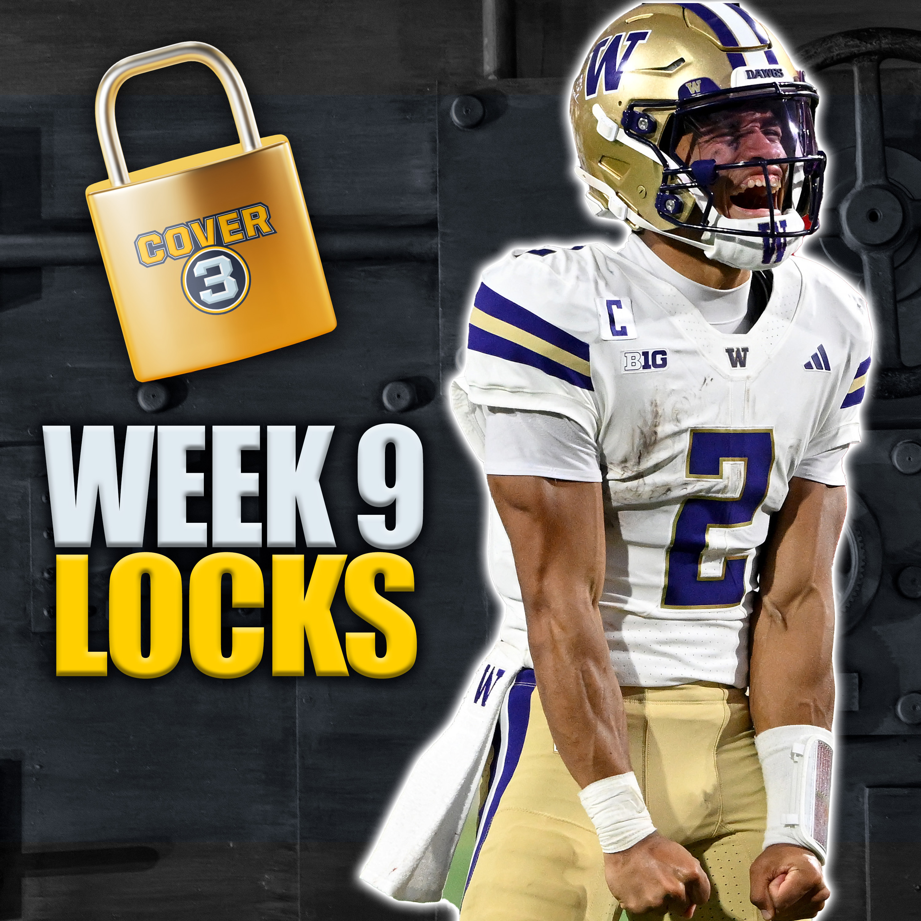 Week 9 LOCKS: Best Bets, ATS Picks For Ole Miss-Oklahoma, Illinois-Washington & More! | Cover 3 episode artwork