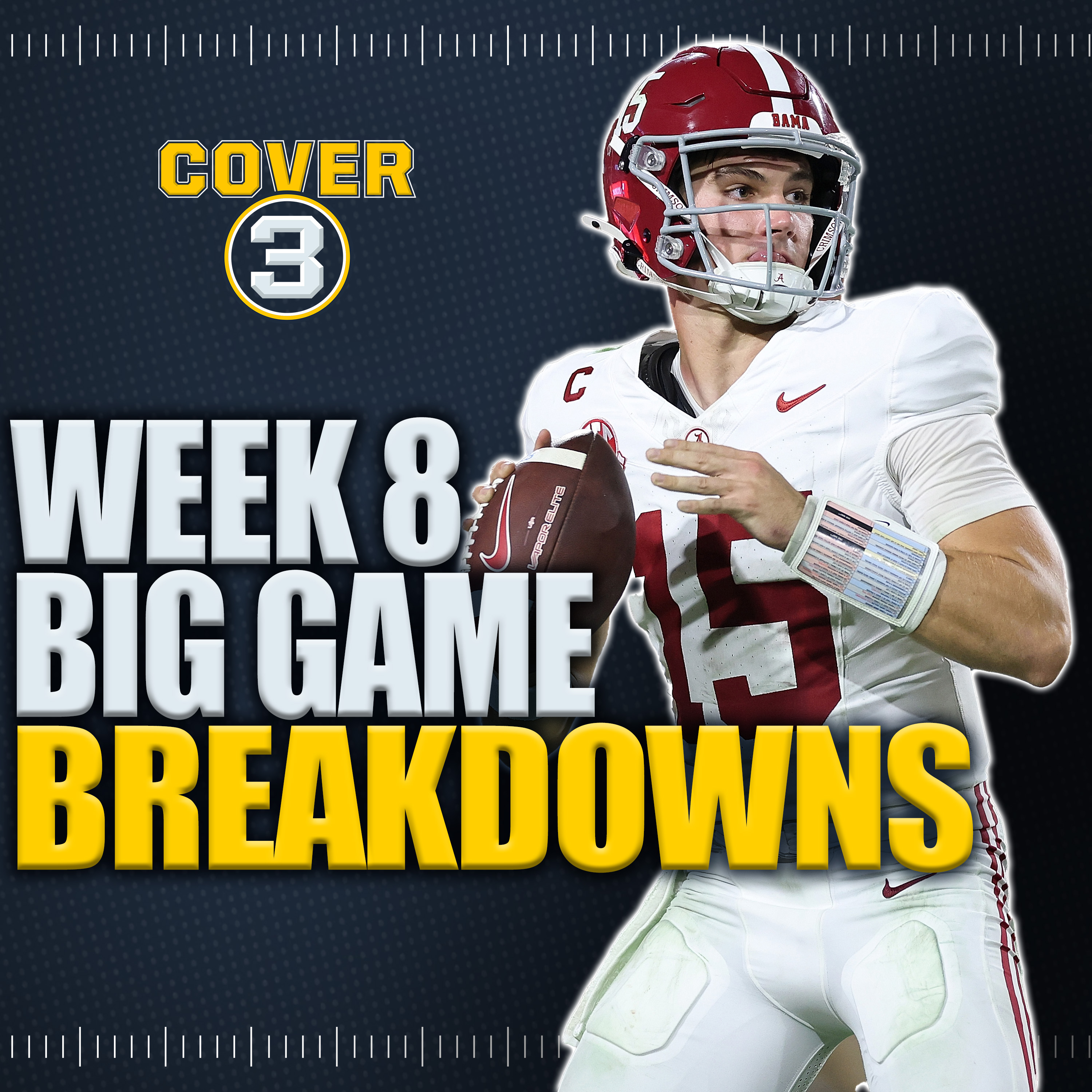 Big Game Breakdown: Keys To The Game For Ole Miss-Georgia, Tennessee-Alabama & More! | Cover 3 episode artwork