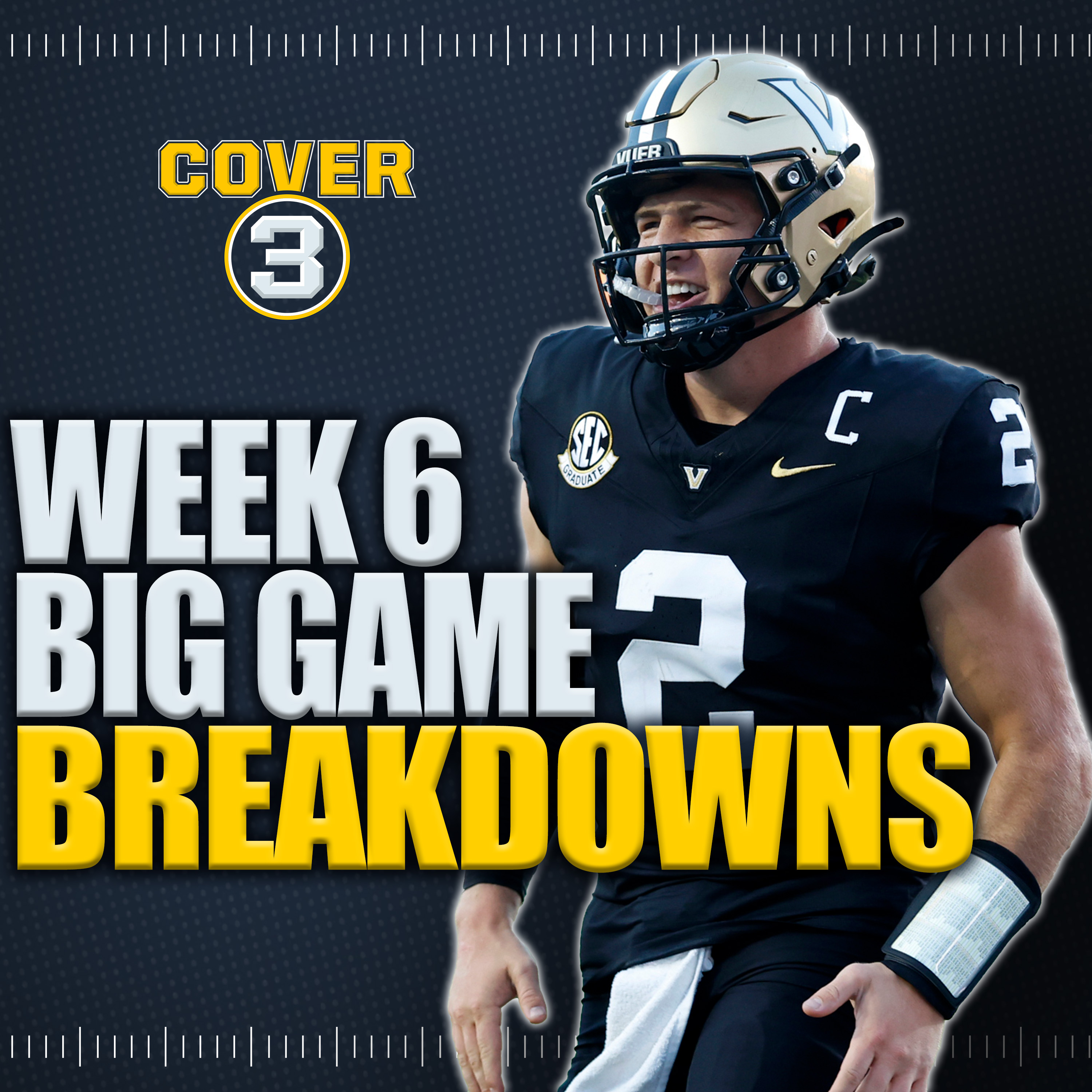 Big Game Breakdown: Keys To The Game For Miami-Florida State, Alabama-Vanderbilt, More! | Cover 3 episode artwork
