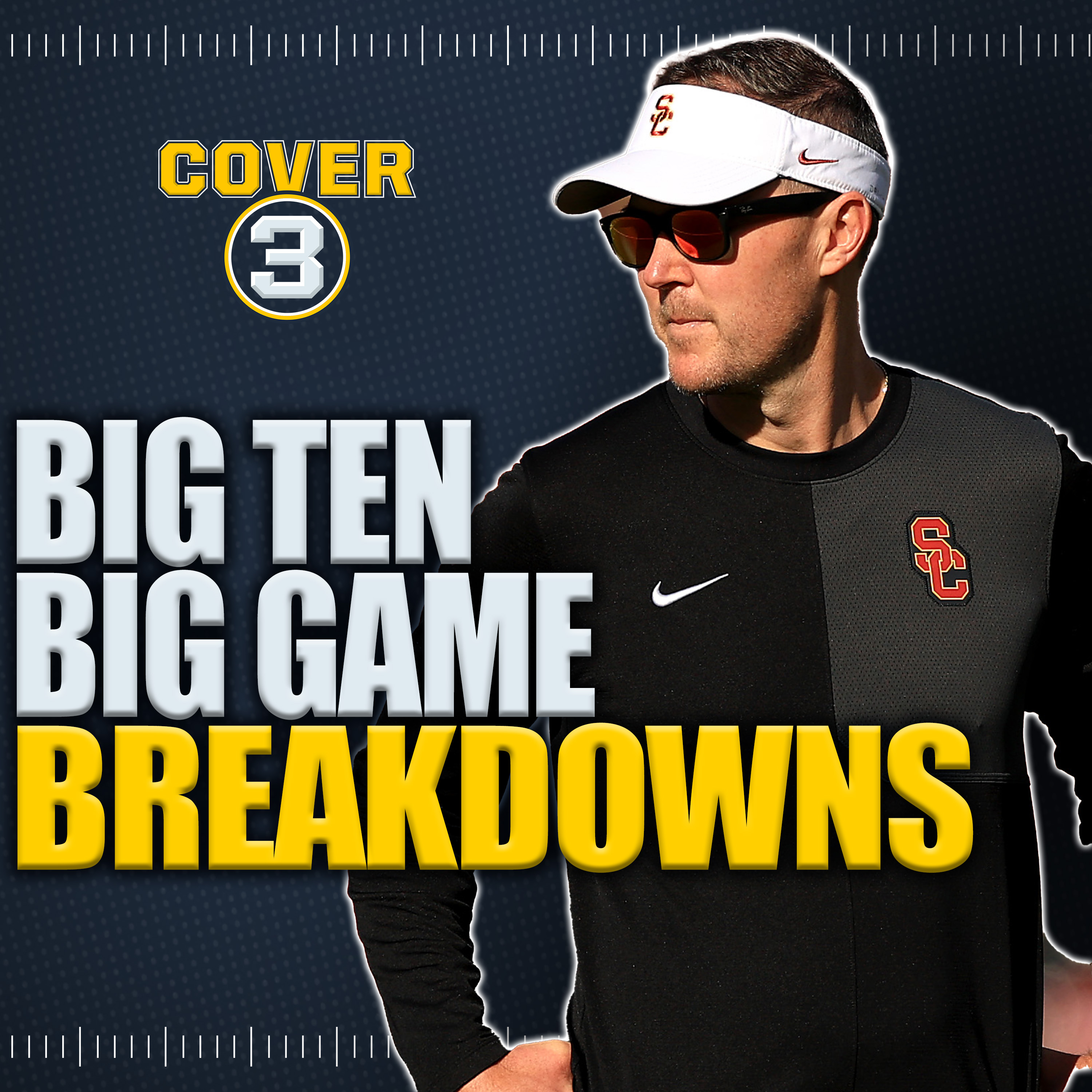 Big Ten Show: Penn State Coaching Search | USC-Notre Dame | Washington-Michigan | Cover 3 College Football