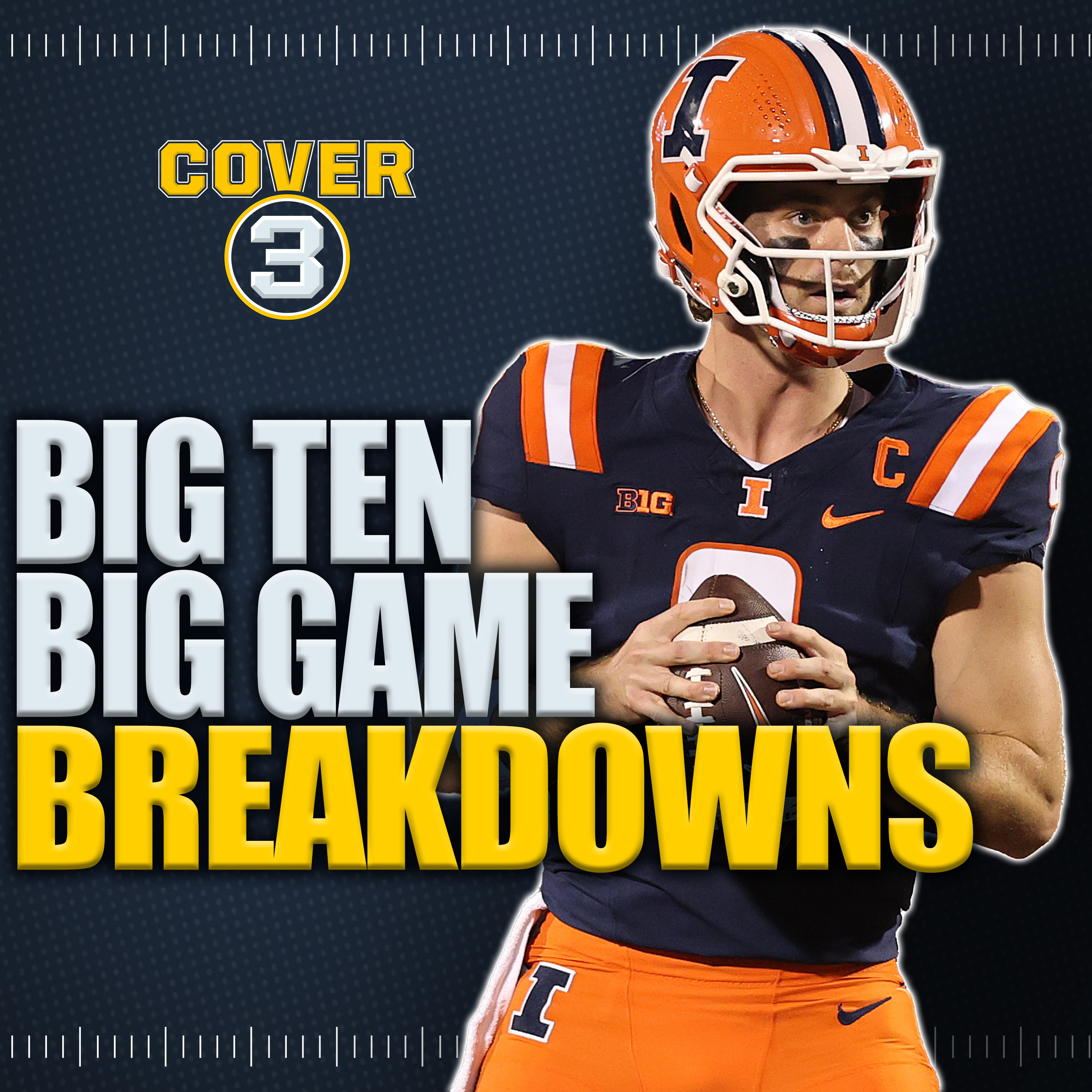 Big Ten Show: Illinois-Washington | Minnesota-Iowa | Indiana-UCLA | Cover 3 College Football