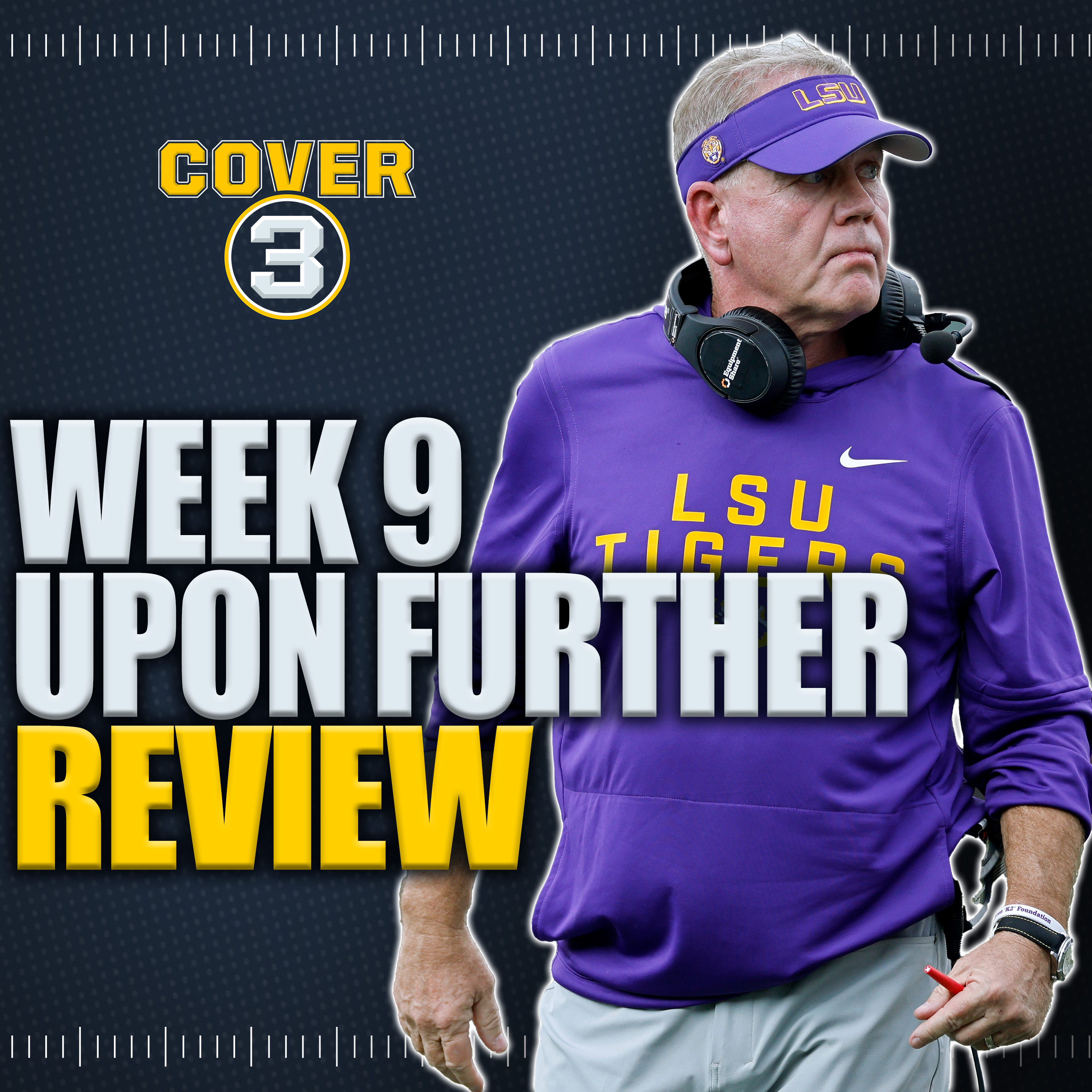 Upon Further Review: More LSU-Brian Kelly Fallout, Rankings Reaction, Updated CFP Bracket Projection episode artwork