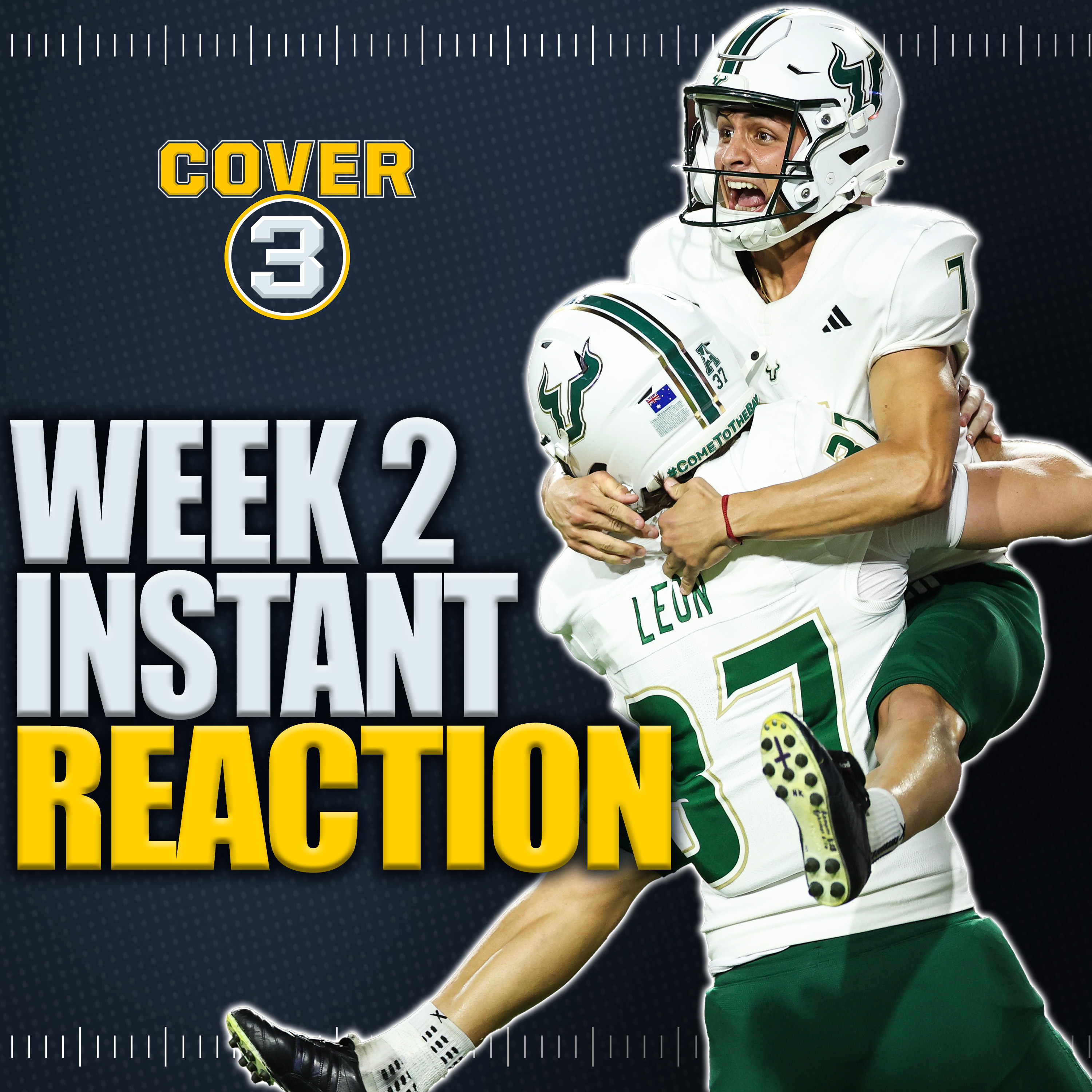 Week 2 Instant Reaction: Oklahoma-Michigan, Florida Falls To USF, Missouri & Iowa State Win & More episode artwork