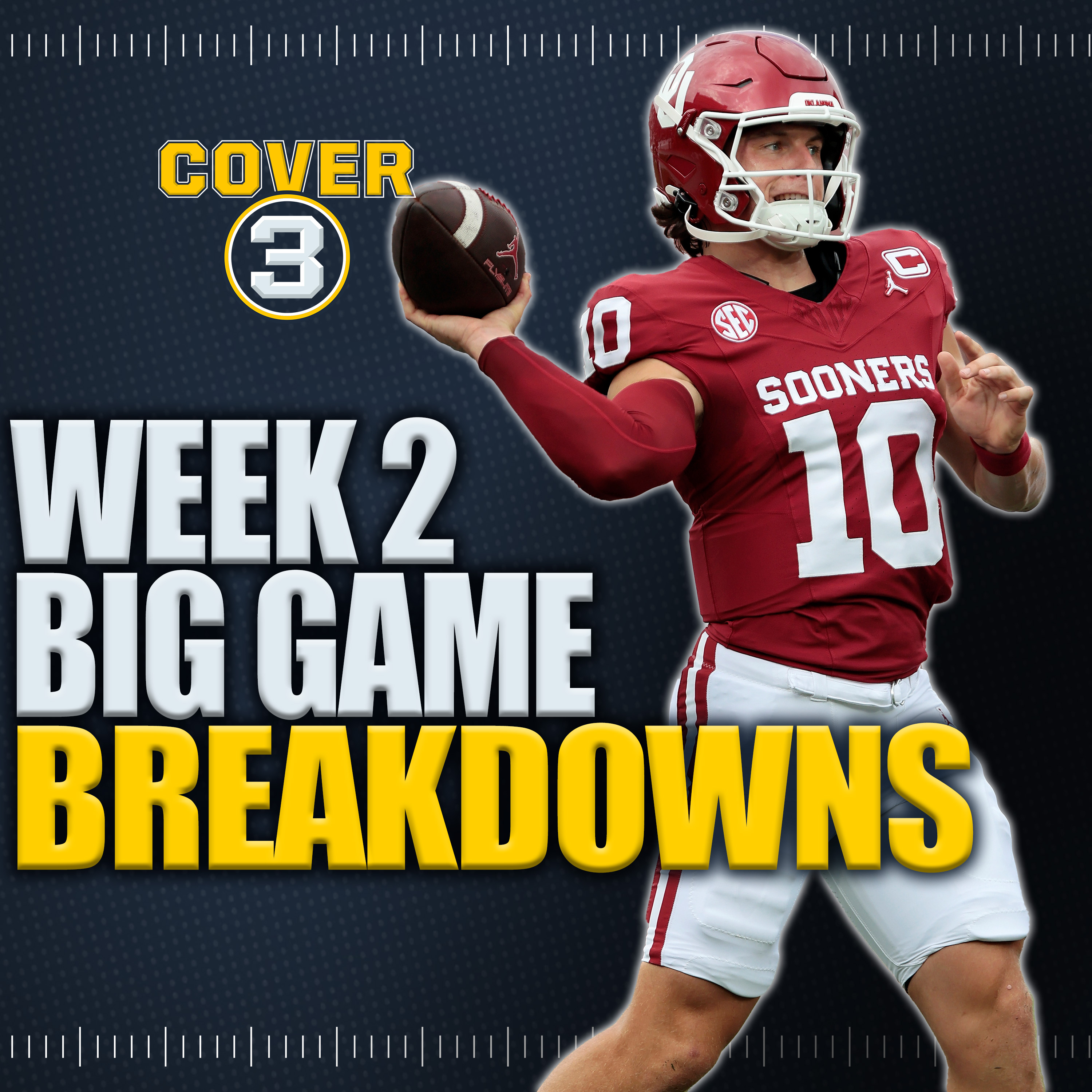 Big Game Breakdown: Keys To The Game For Top Week 2 Showdowns, More! | Cover 3 College Football episode artwork