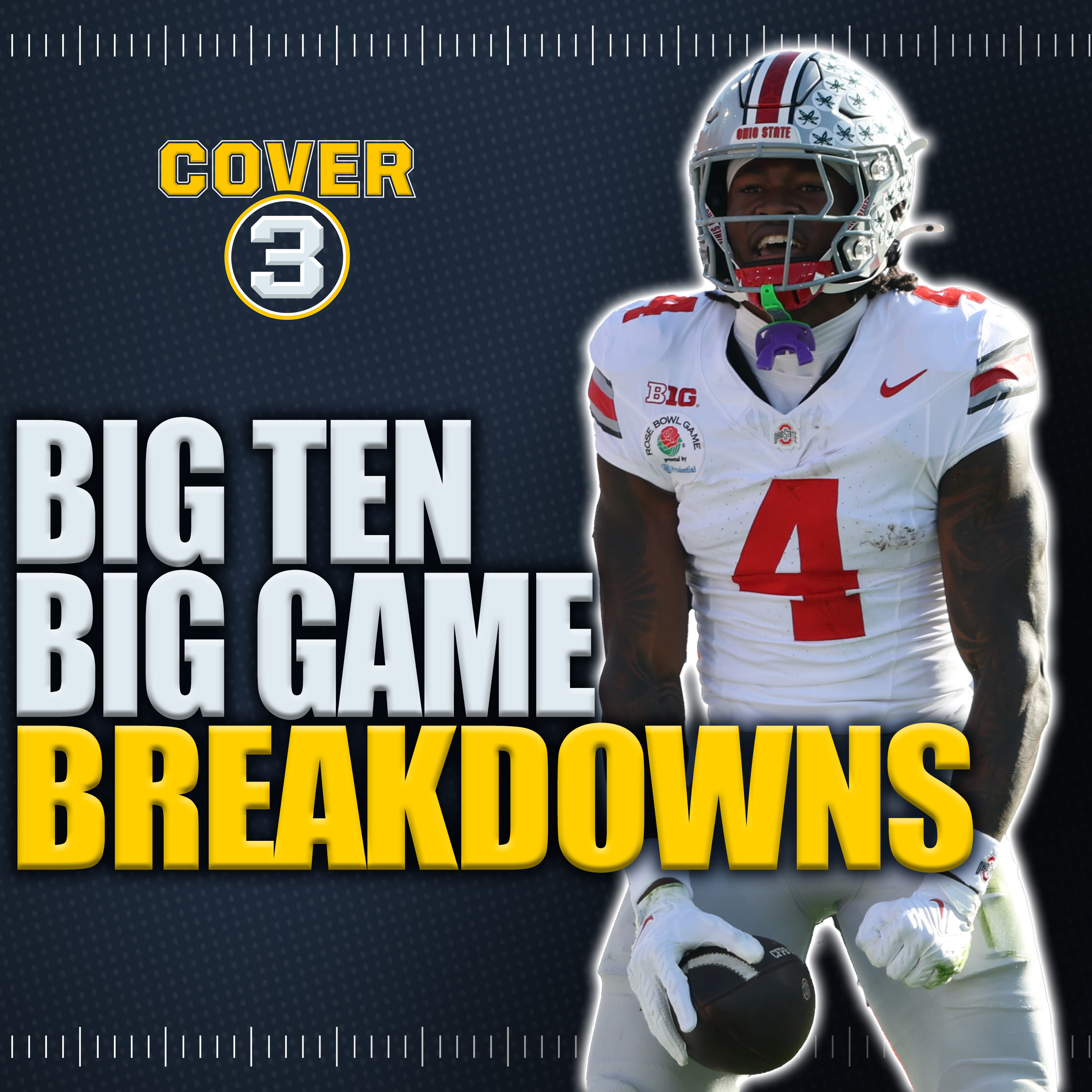 Big Ten Show: Texas-Ohio State | Utah-UCLA | Nebraska-Cincinnati | Cover 3 on CBSSN episode artwork