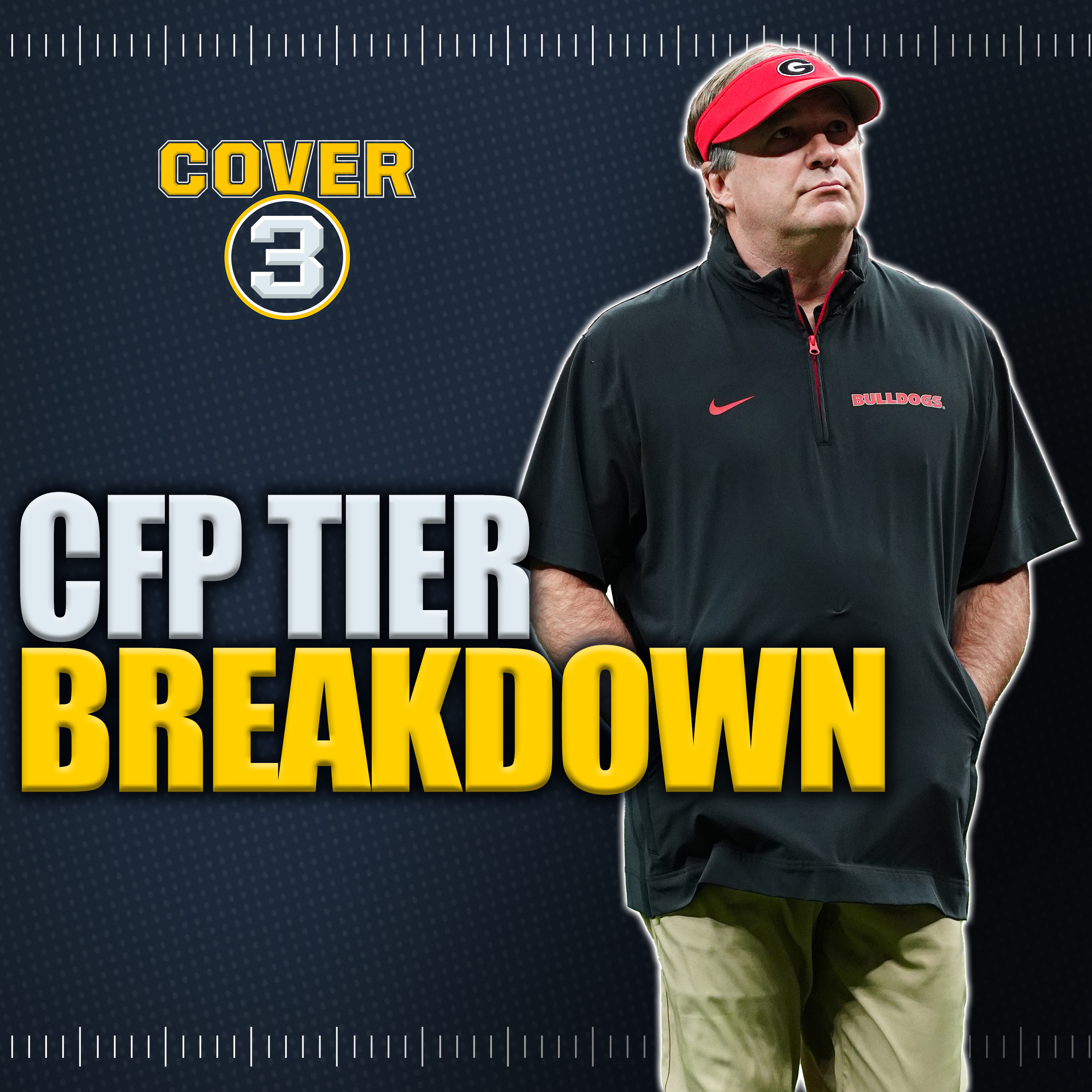 College Football Playoff Tiers: Analyzing Expectations For Top Teams + Notre Dame Picks QB  | Cover 3 on CBSSN episode artwork