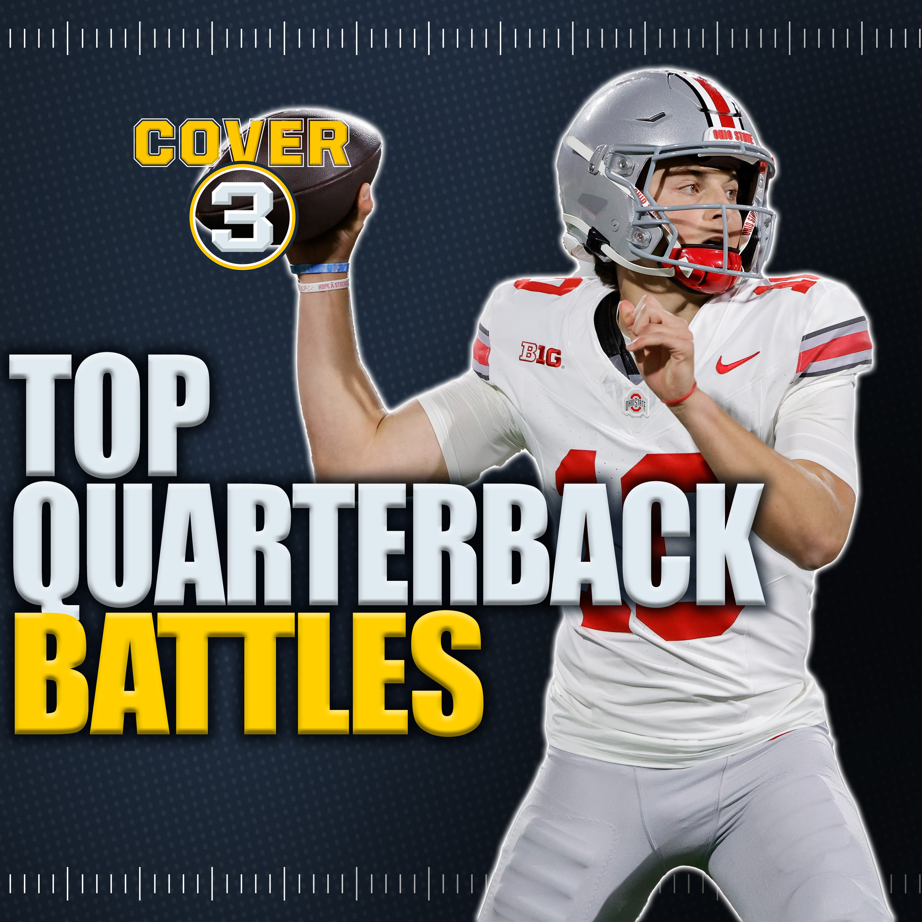 Camp Buzz! Outlook For Top QB Battles, Injury Updates, More! | Cover 3 College Football Podcast episode artwork