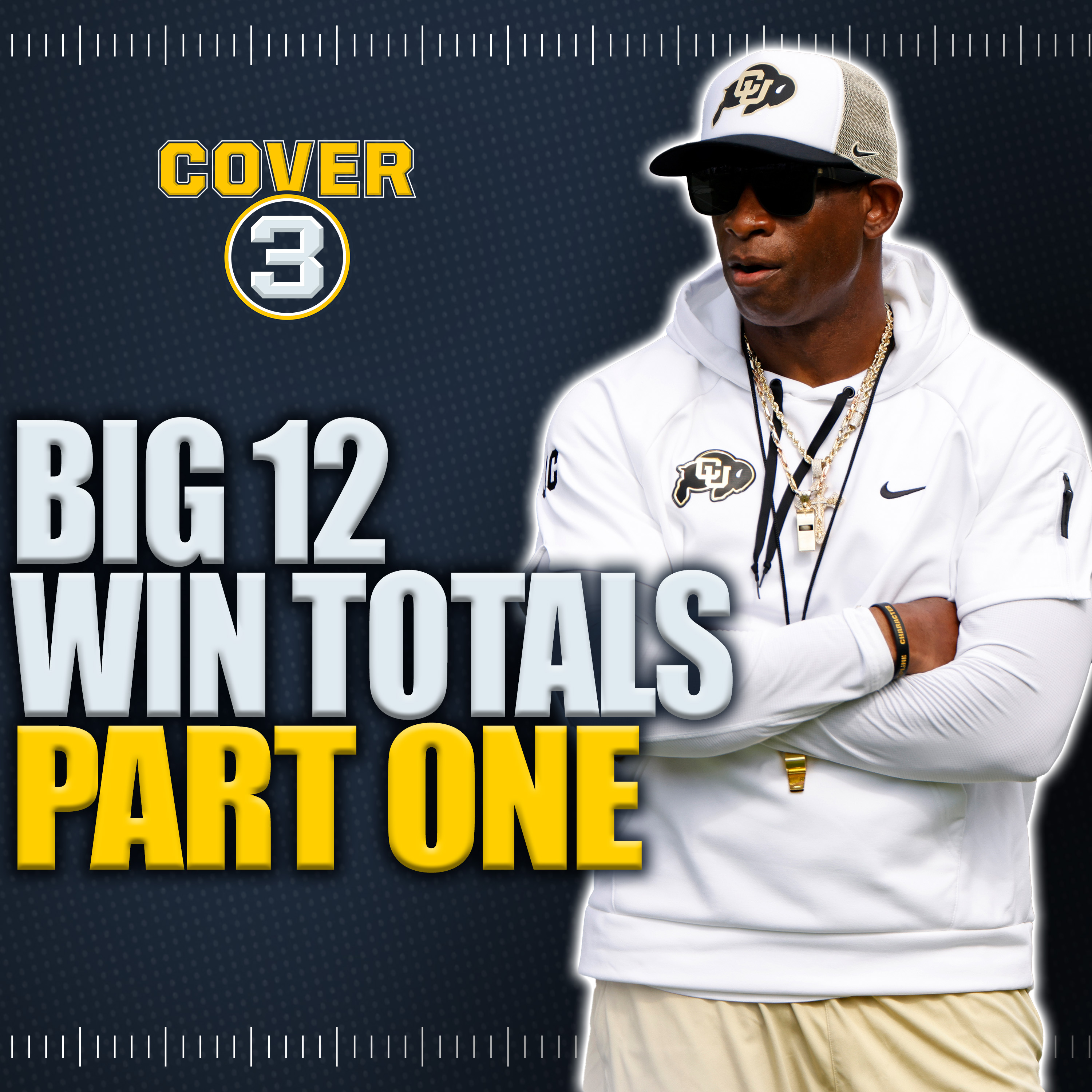 Big 12 Win Totals, Part 1: Expectations For Arizona State, Baylor, Colorado & More! | Cover 3 Pod episode artwork