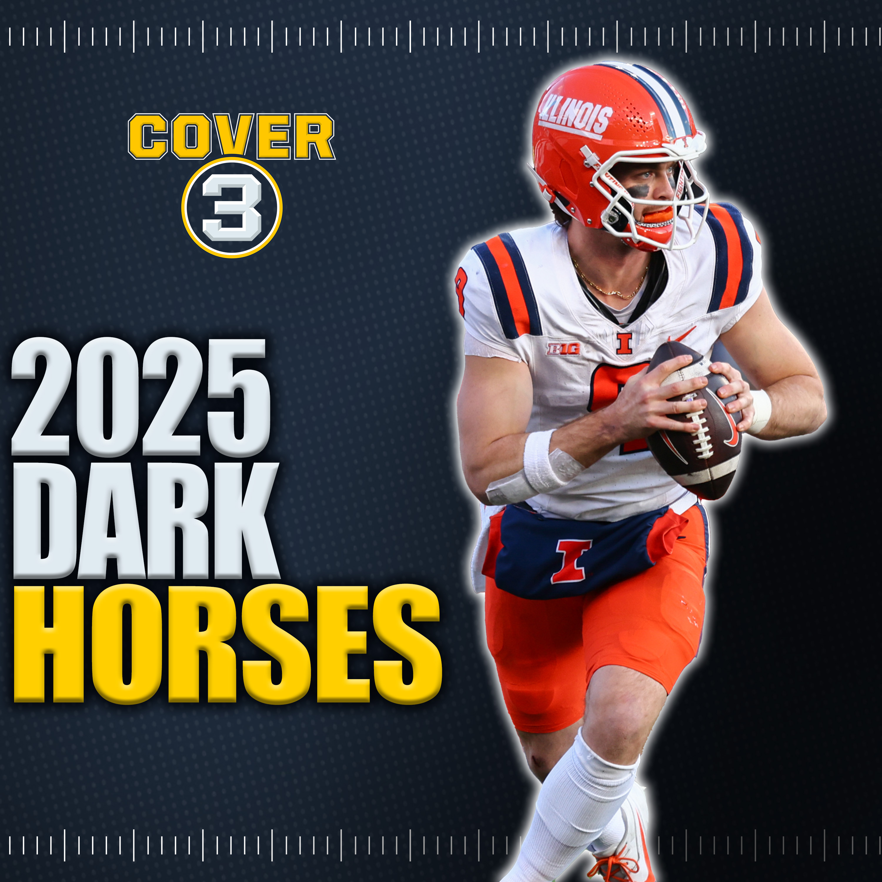 Dark Horse Teams for 2025: Who Will Be This Year’s Indiana or Arizona State? | Cover 3 Podcast episode artwork
