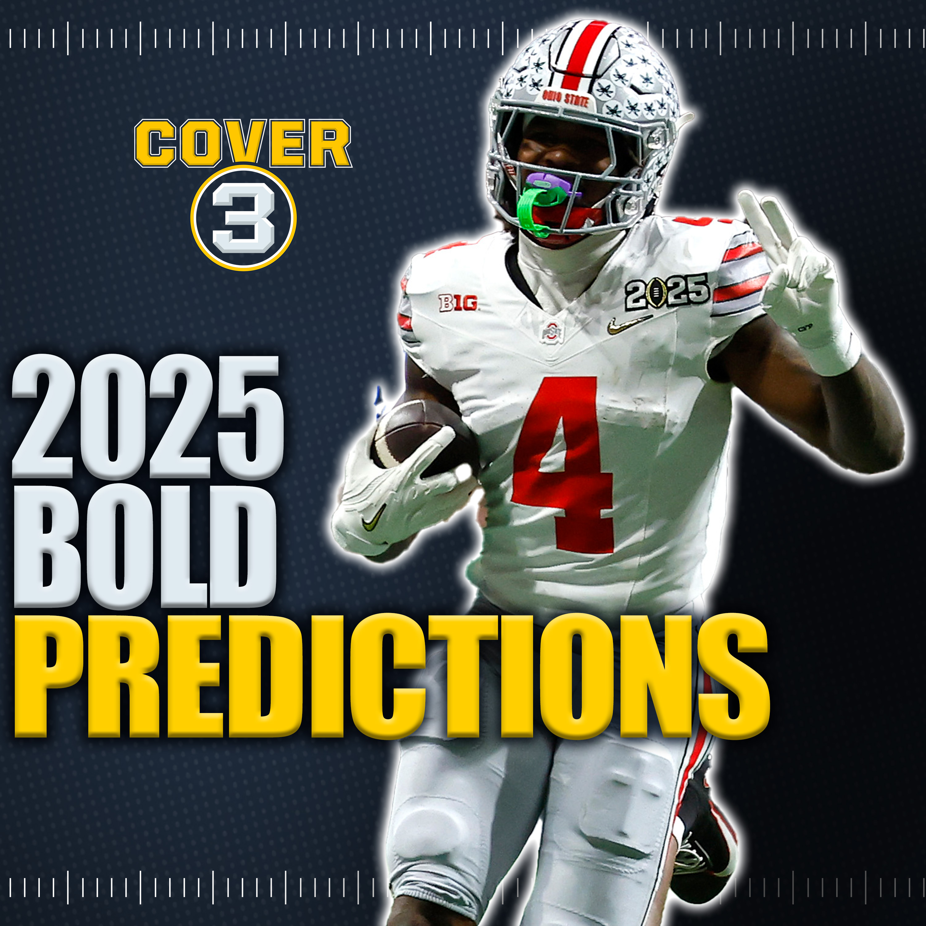 Bold Predictions For 2025: Biggest Surprises, Picks And Predictions, More! | Cover 3 Podcast episode artwork