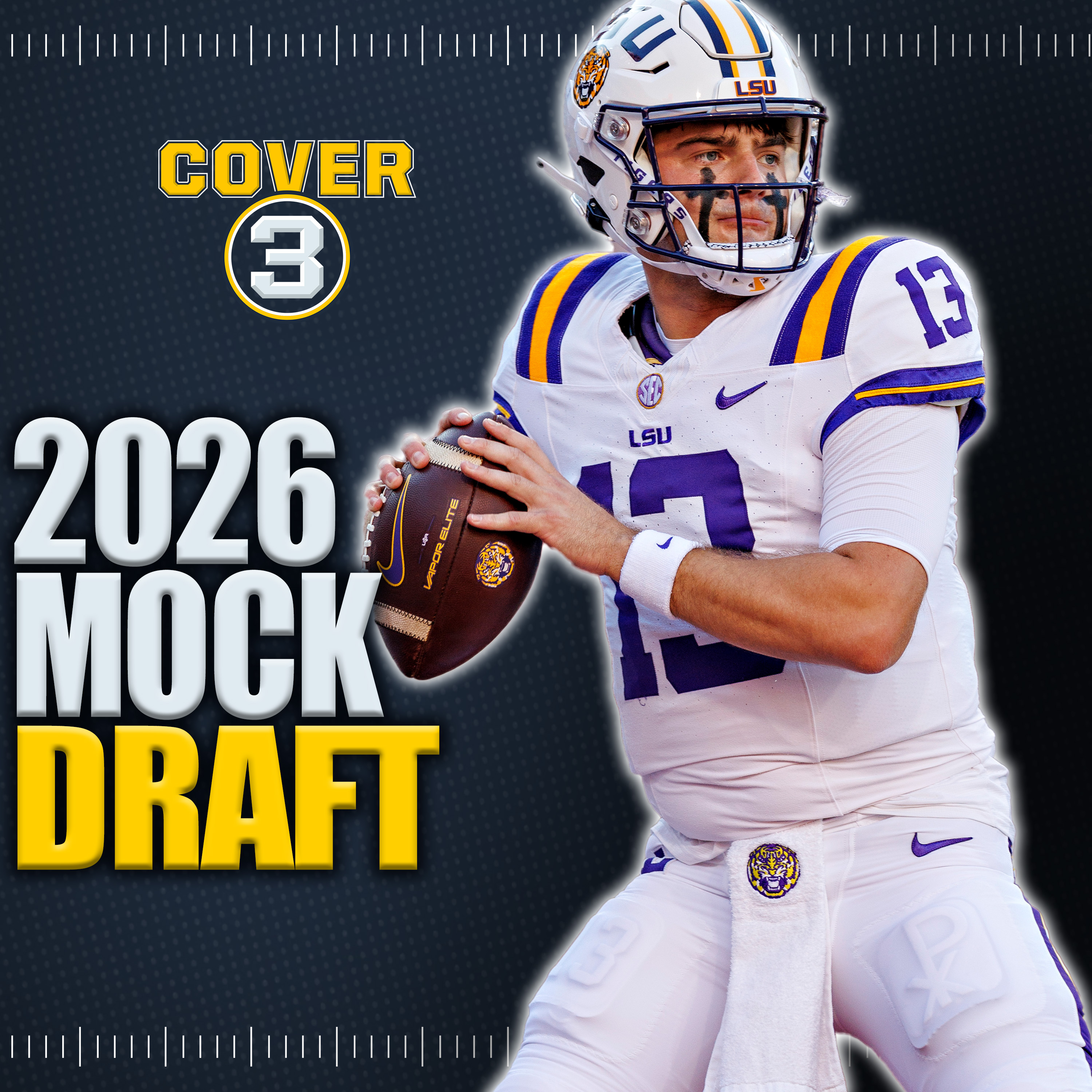 Way Too Early 2026 NFL Mock Draft | Cover 3 x With The First Pick Crossover episode artwork