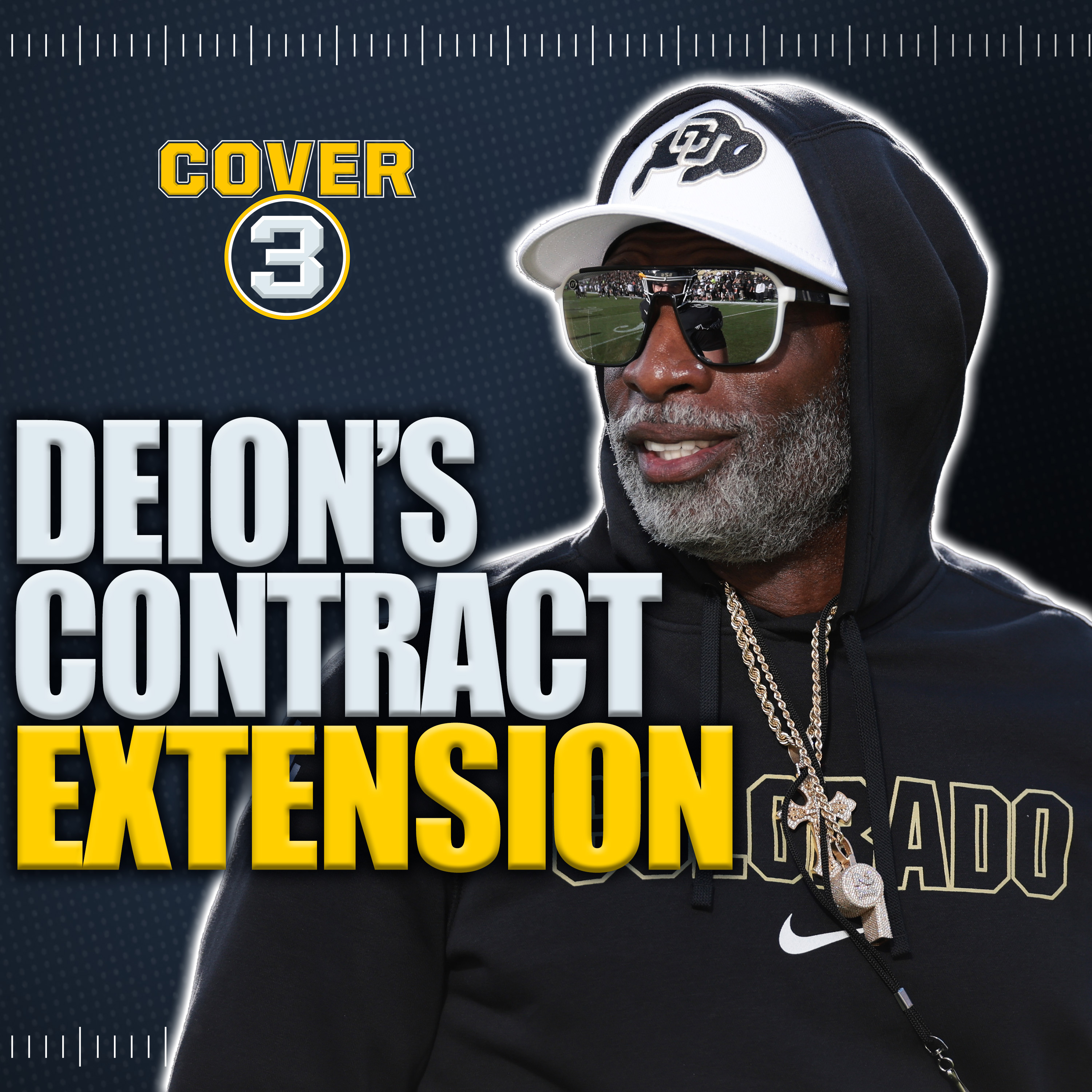 Deion Sanders Joins $10M Club As Colorado Doubles Down On The Coach Prime Era | Cover 3 episode artwork
