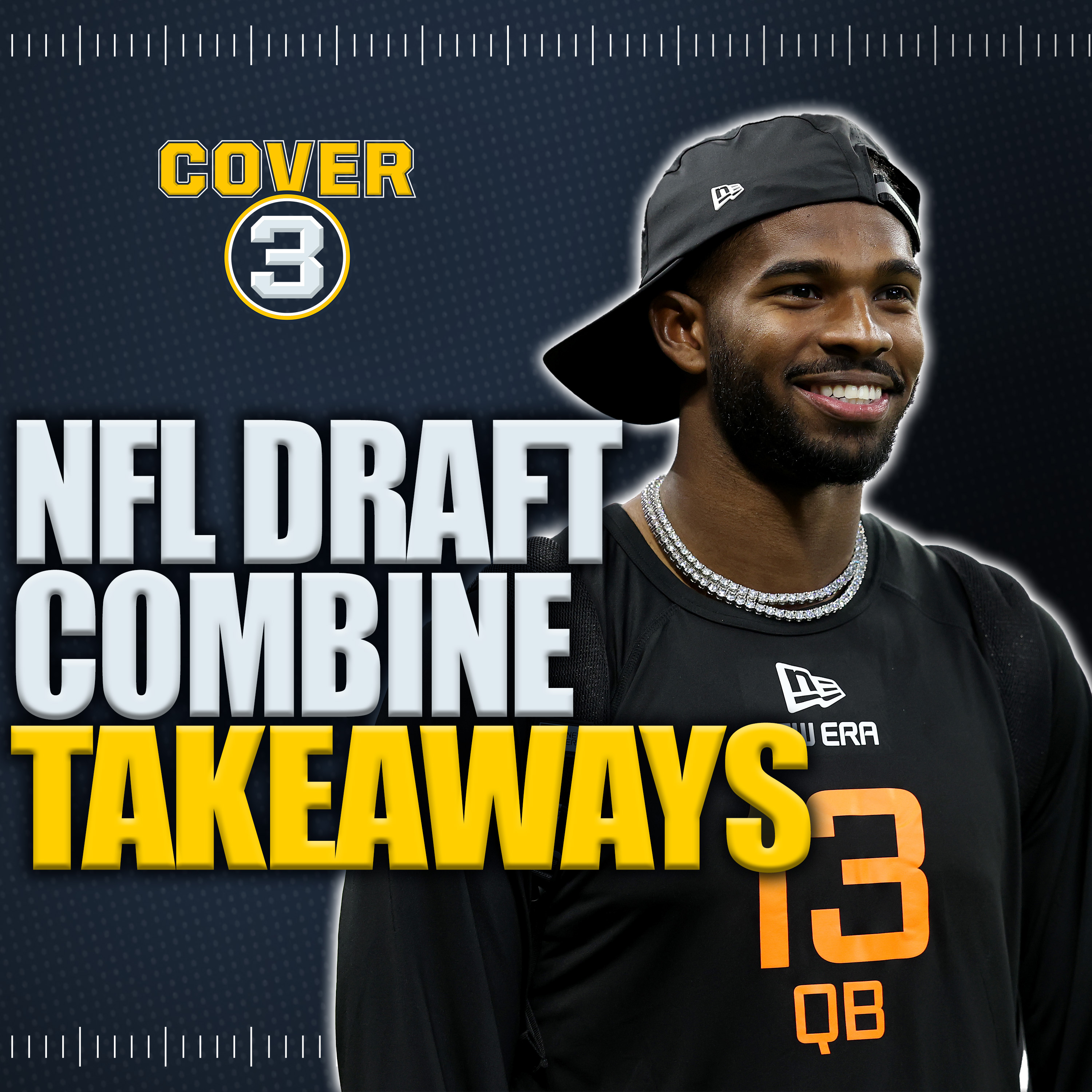NFL Draft Combine Takeaways, NCAA Proposal For Faking Injuries, More! | Cover 3 College Football Pod episode artwork