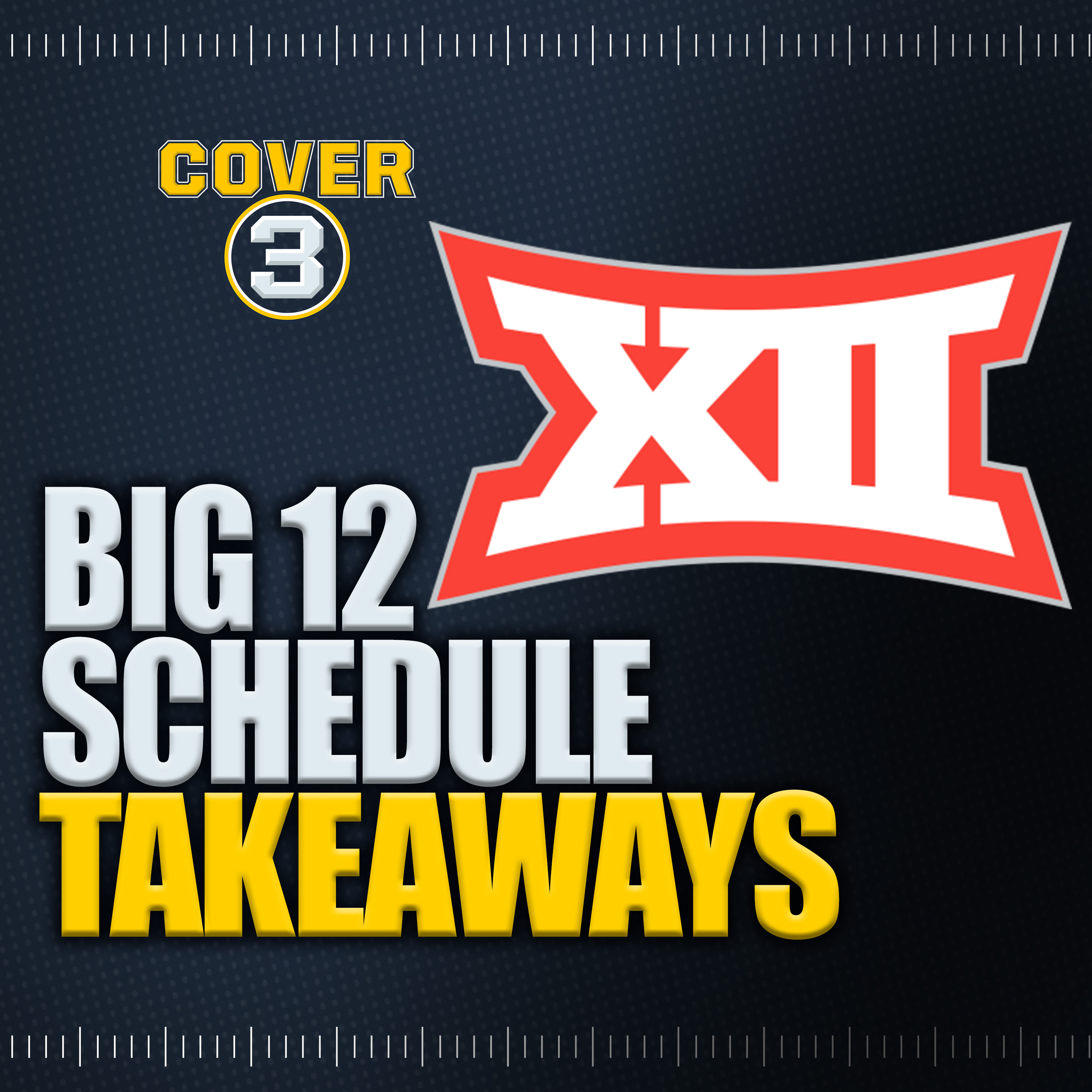Big 12 Schedule Takeaways, Updated 2025 Transfer Portal Rankings, More! | Cover 3 Podcast episode artwork