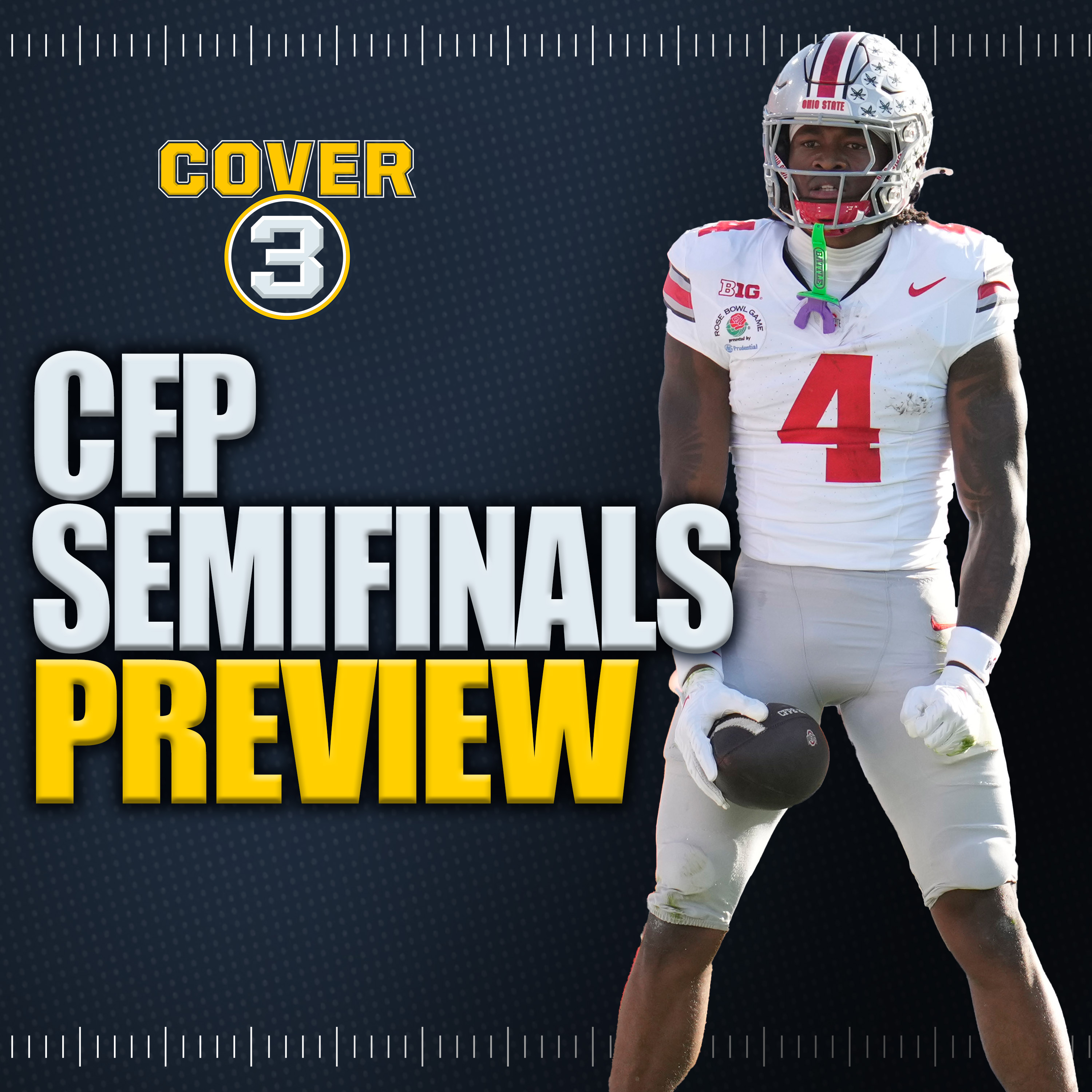 Transfer portal buzz, Big Game Breakdown for Texas-Ohio State and Penn State-Notre Dame | Cover 3 episode artwork