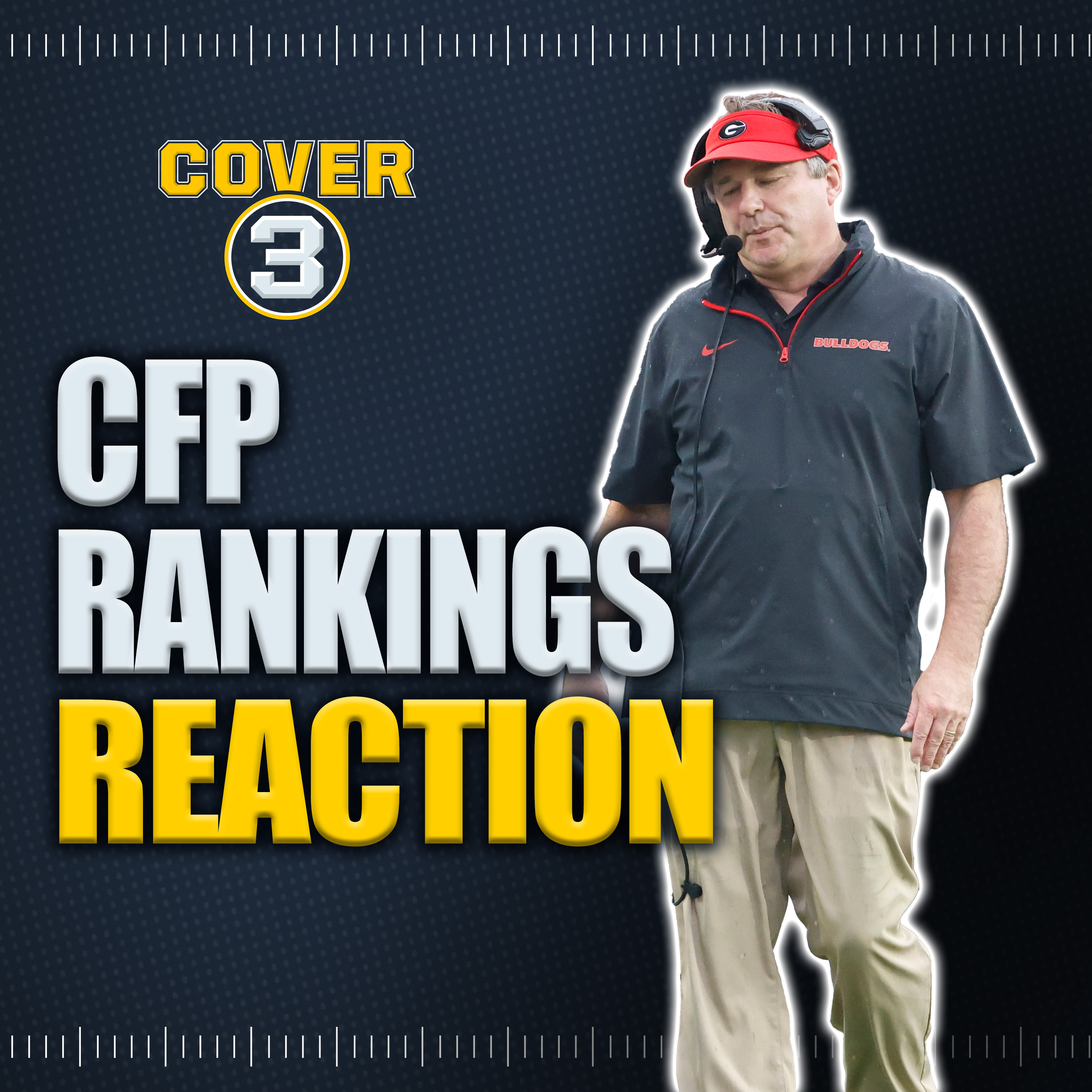 NEW 2024 CFP Rankings Reveal Reaction | Georgia Misses The CFP | Who Wins This Bracket? | Cover 3