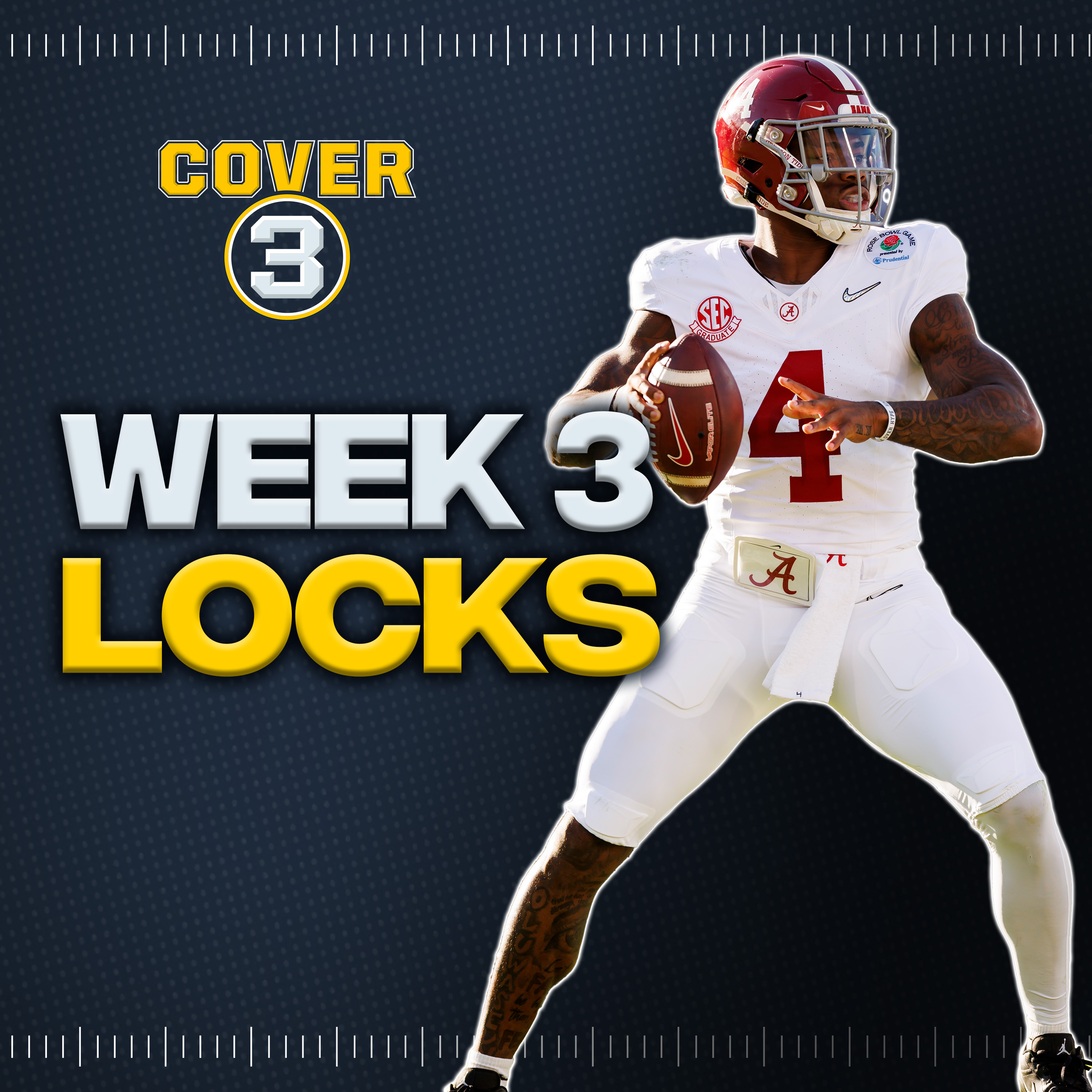 Week 3 Locks: Best bets, Moneyline Sprinkles for Notre Dame-Purdue, LSU-South Carolina and More! episode artwork