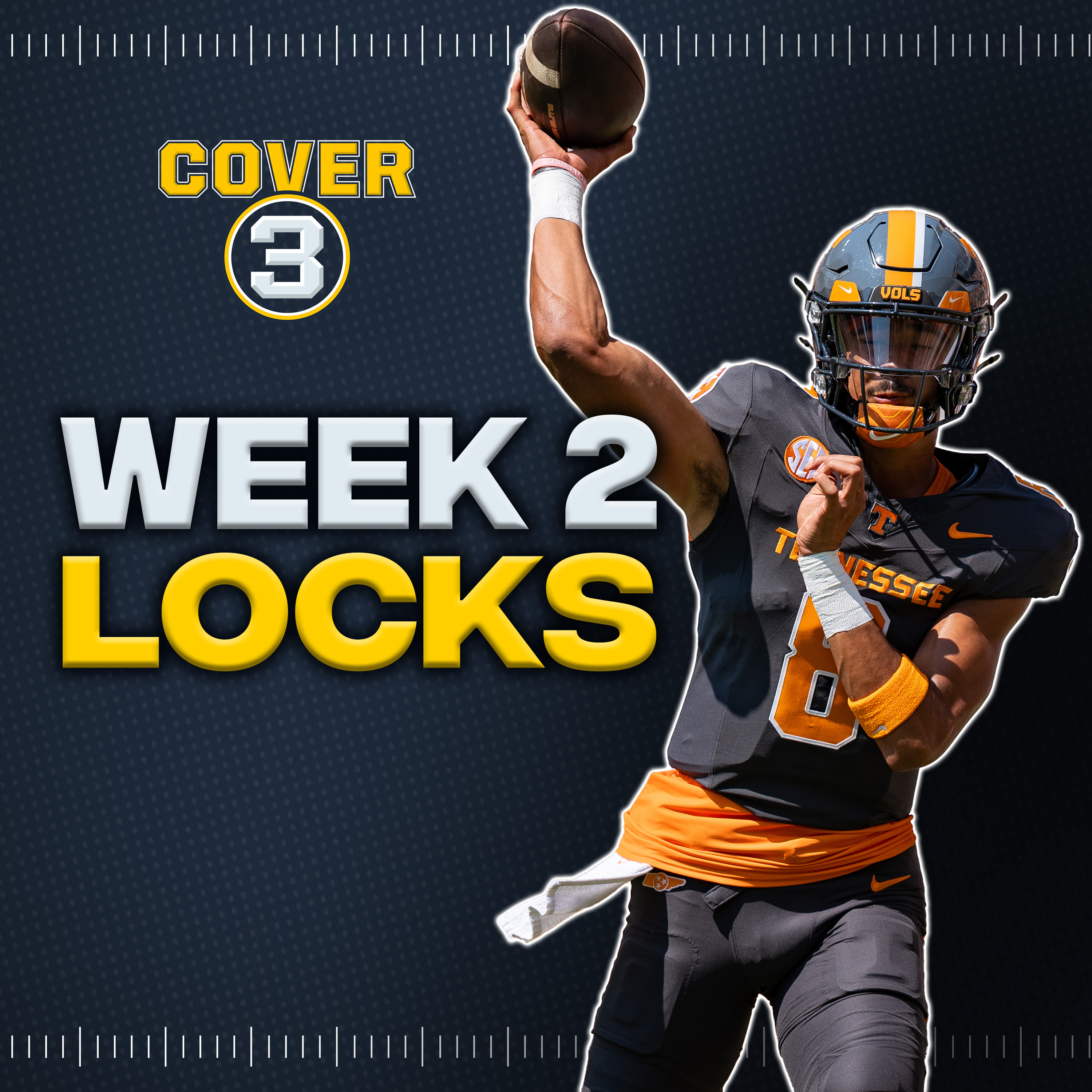 Week 2 Locks! Best Bets, MoneyLine Sprinkles and More | Cover 3 College Football Podcast episode artwork