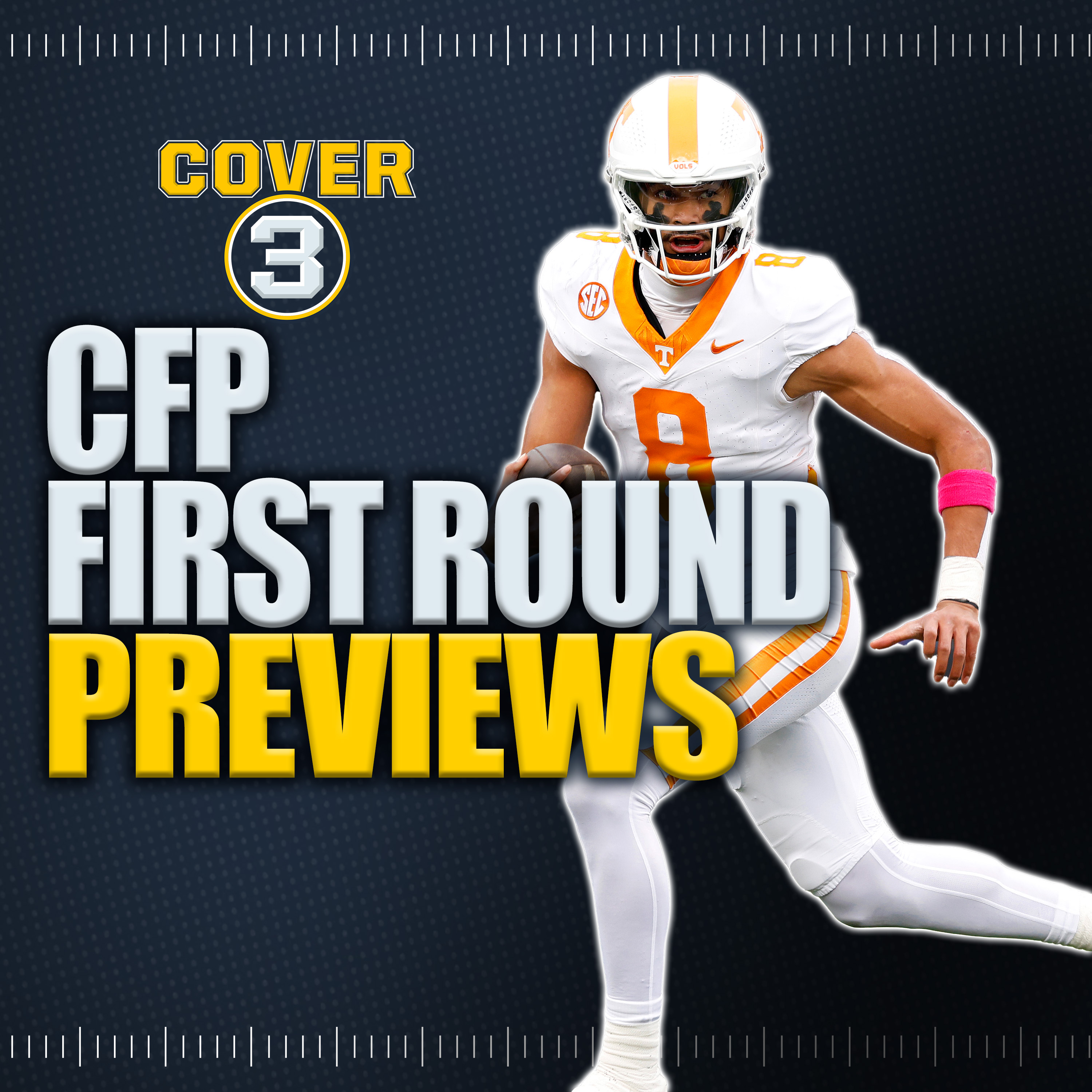 Big Game Breakdown: Keys To The Game In CFP First Round Matchups | Cover 3 podcast episode artwork