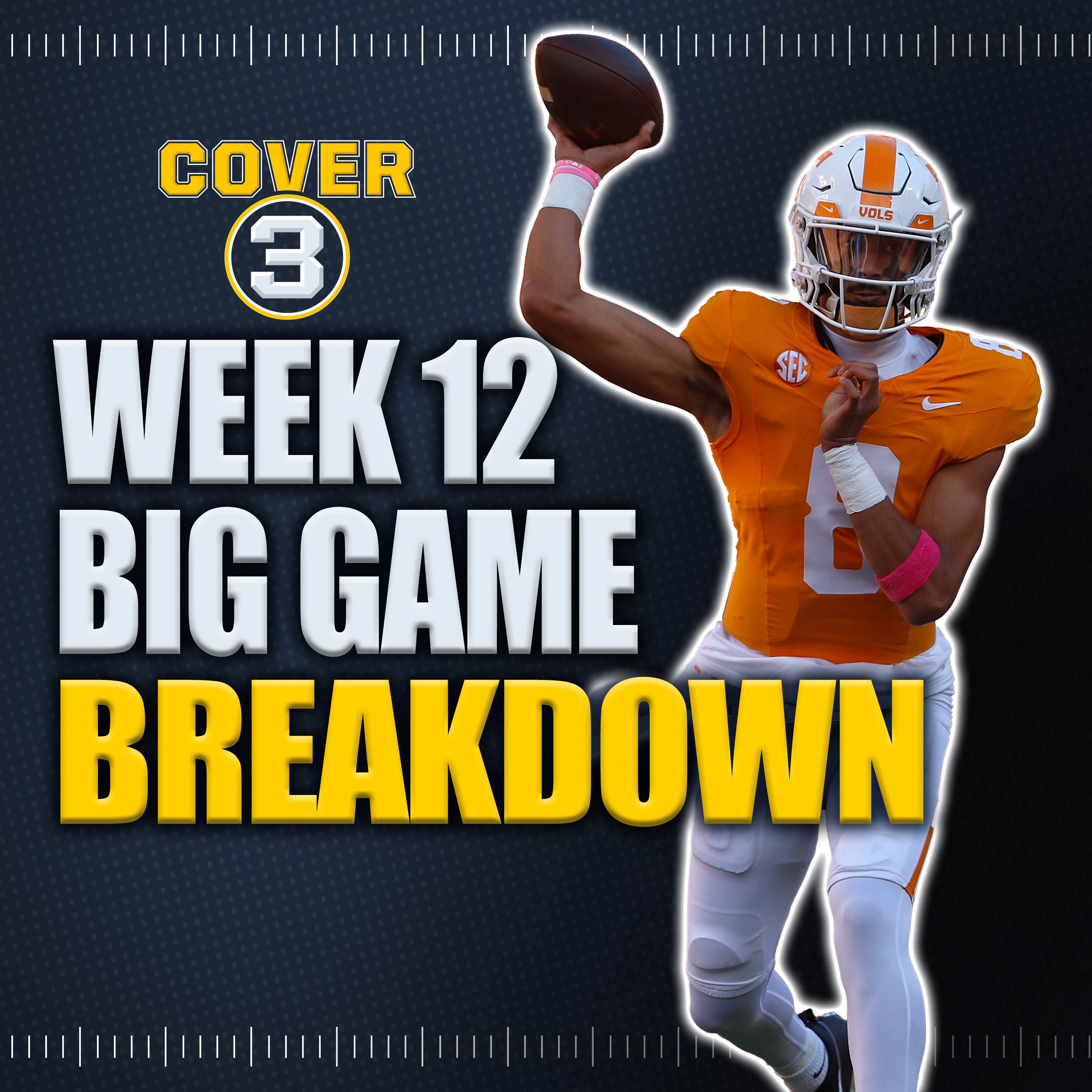Week 12 College Football Preview: Tennessee-Georgia | Texas-Arkansas | Kansas-BYU | College Football