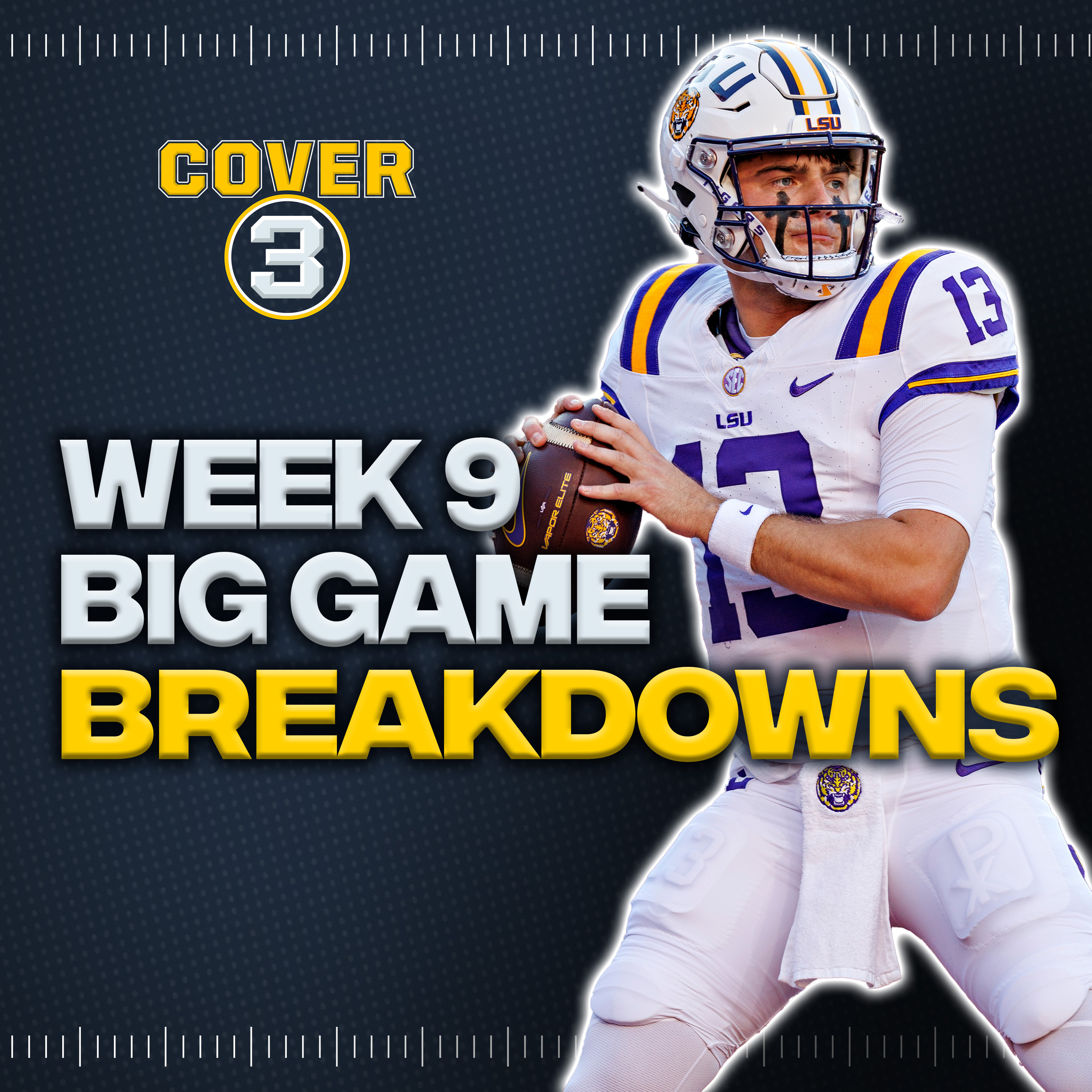 Big Game Breakdown: LSU-Texas A&M, Alabama-Missouri and more! | Cover 3 College Football