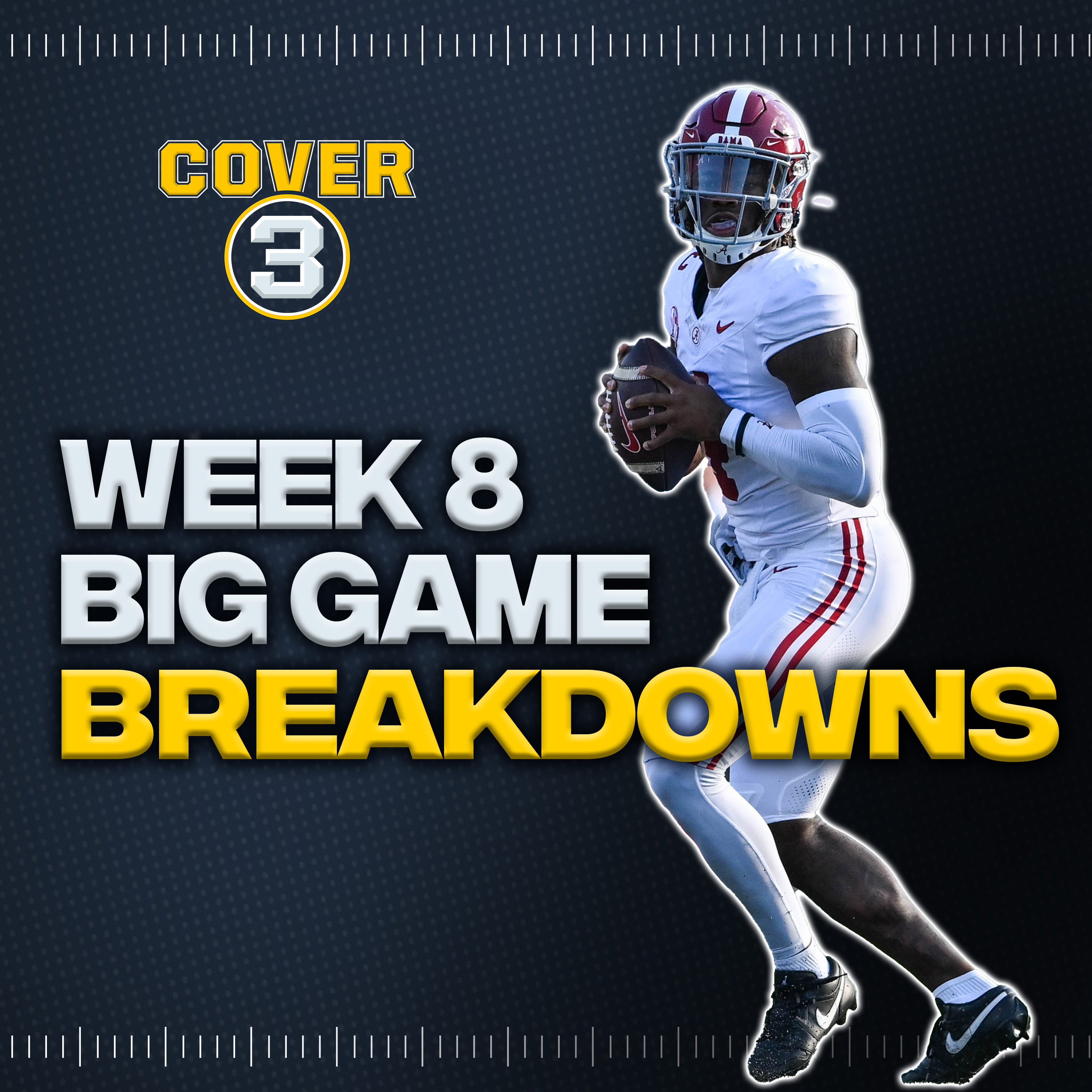 Big Game Breakdown: Keys to Texas-Georgia, Alabama-Tennessee and more! | Cover 3 College Football episode artwork
