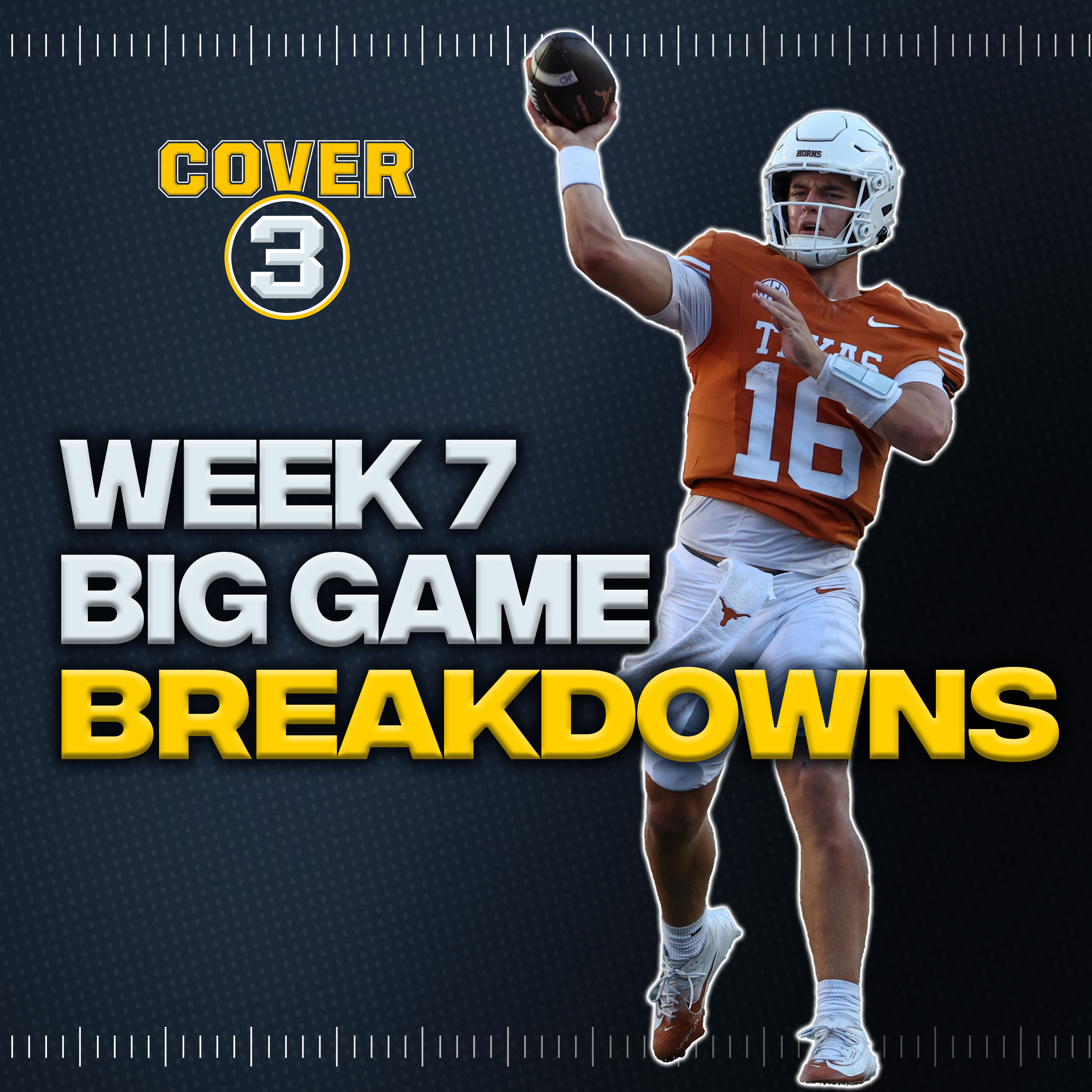 Big Game Breakdown: Red River Rivalry, Ohio State-Oregon and MORE! | Cover 3 College Football episode artwork