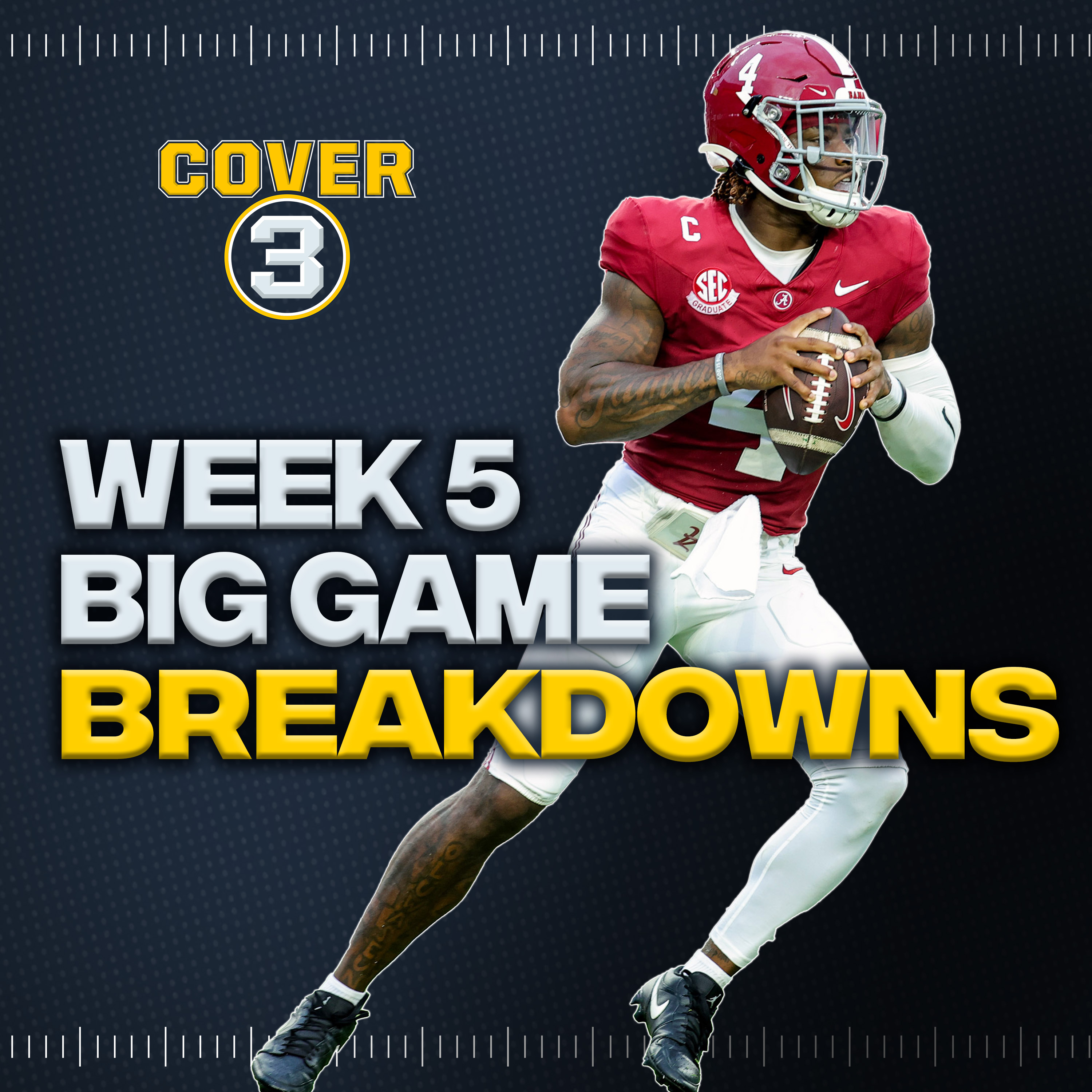 Big Game Breakdown: Keys To The Game For Alabama-Georgia, Notre Dame-Louisville And More! | Cover 3