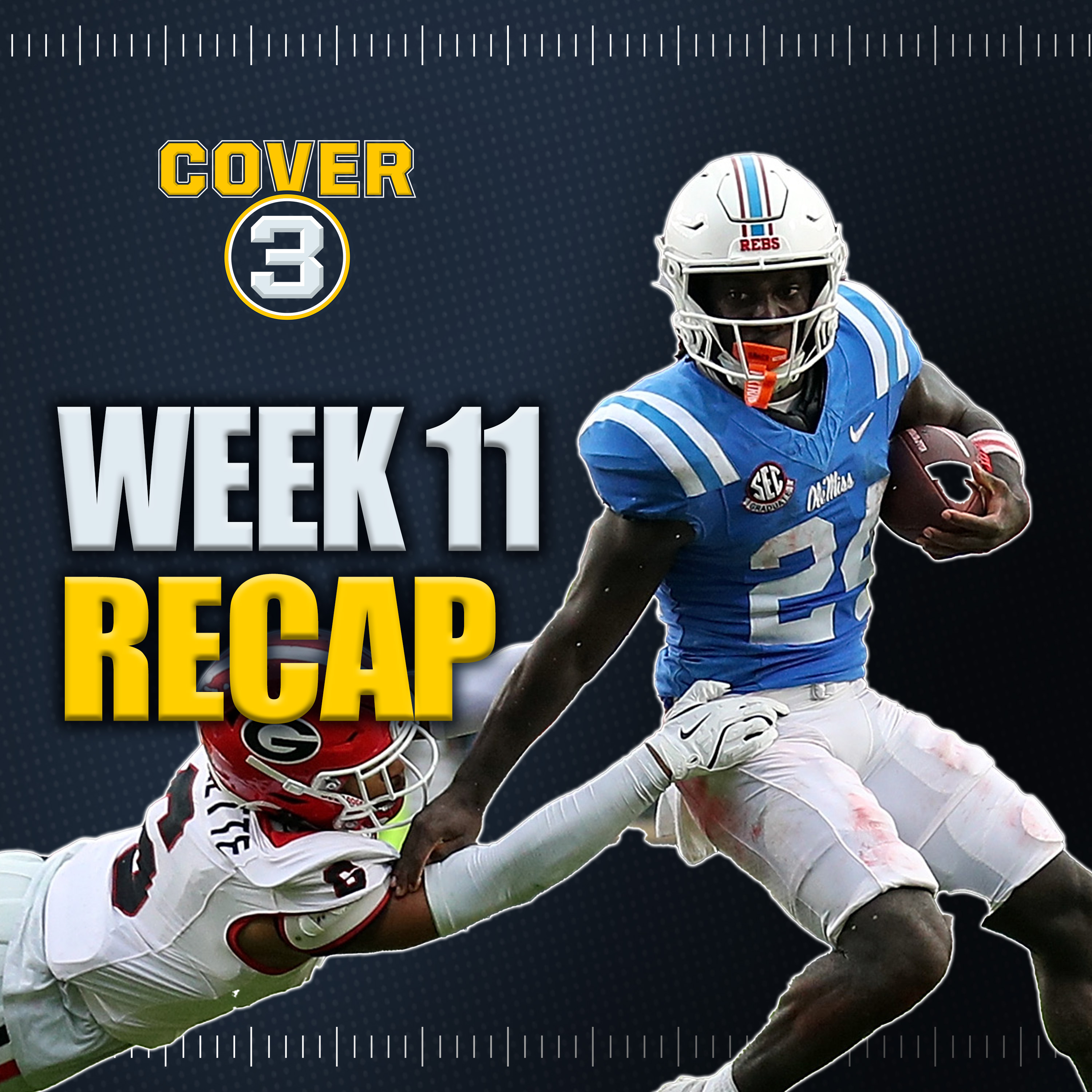 Week 11 INSTANT REACTION | Ole Miss Stuns Georgia | Georgia Tech Upsets Miami | College Football episode artwork