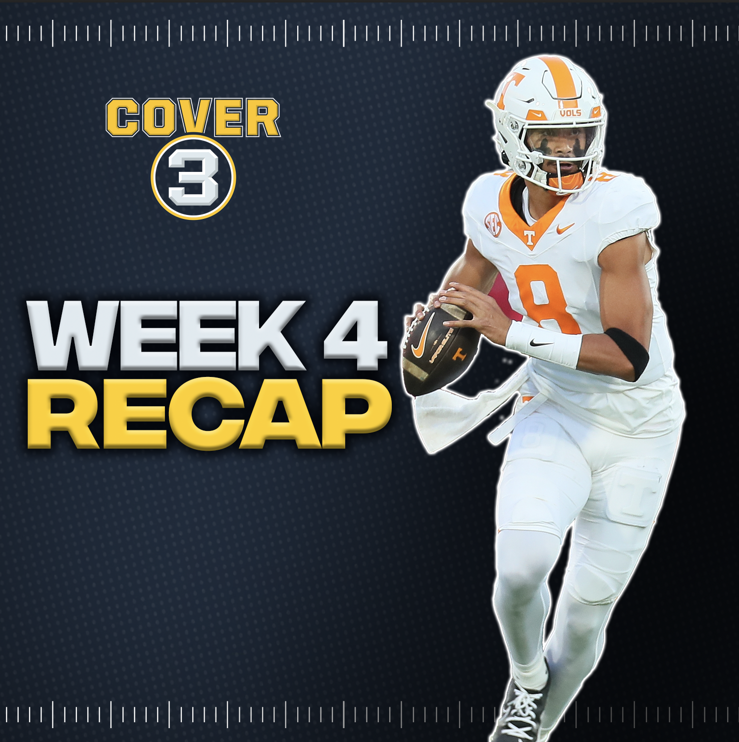 Week 4 INSTANT REACTION | Tennessee Beats Oklahoma | Michigan Defeats USC | Cover 3 Podcast episode artwork