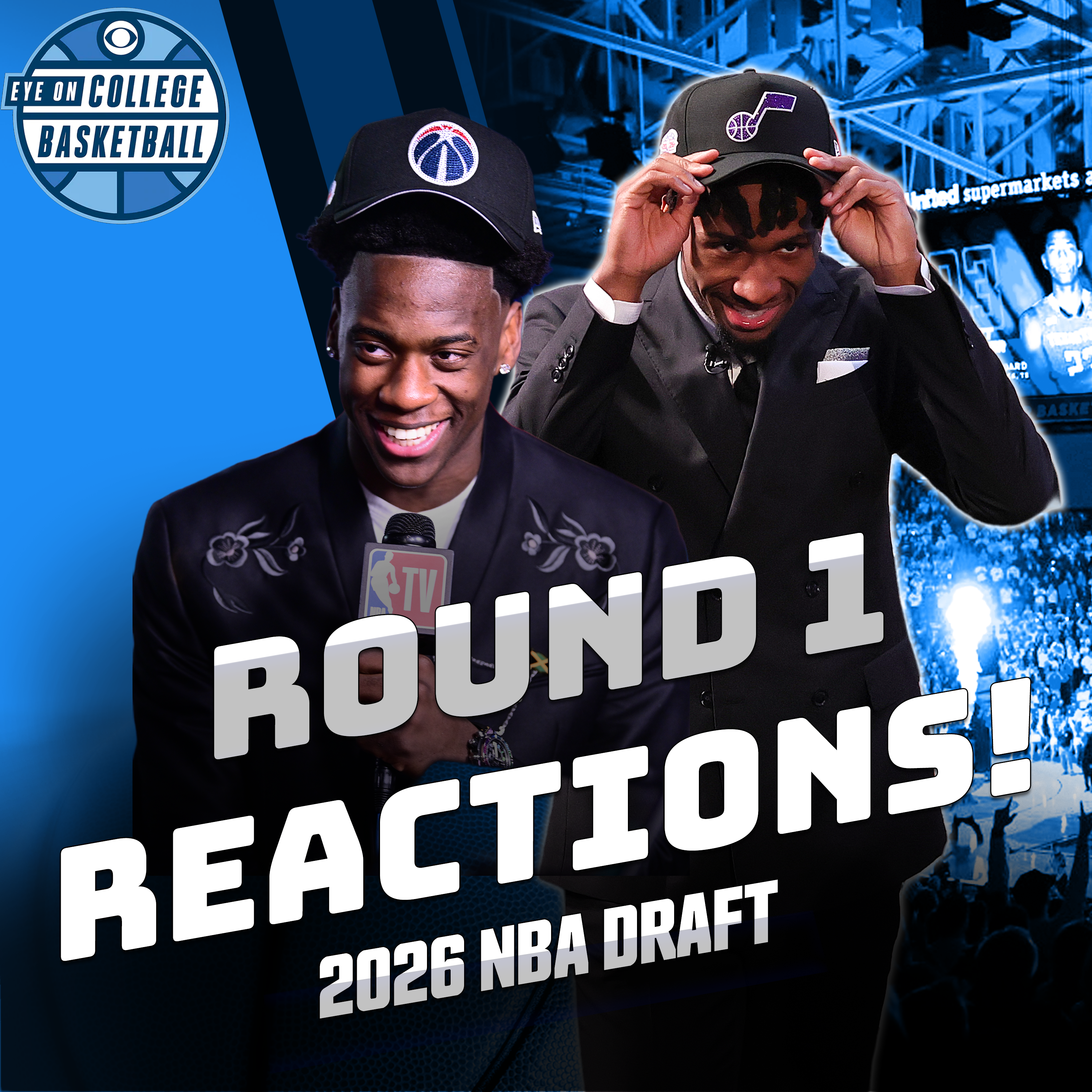 LATE NIGHT NBA Draft Round 1 Recap: A chalk top 8, Michigan bigs dominate the late lottery + Surprise picks & draft night intel episode artwork