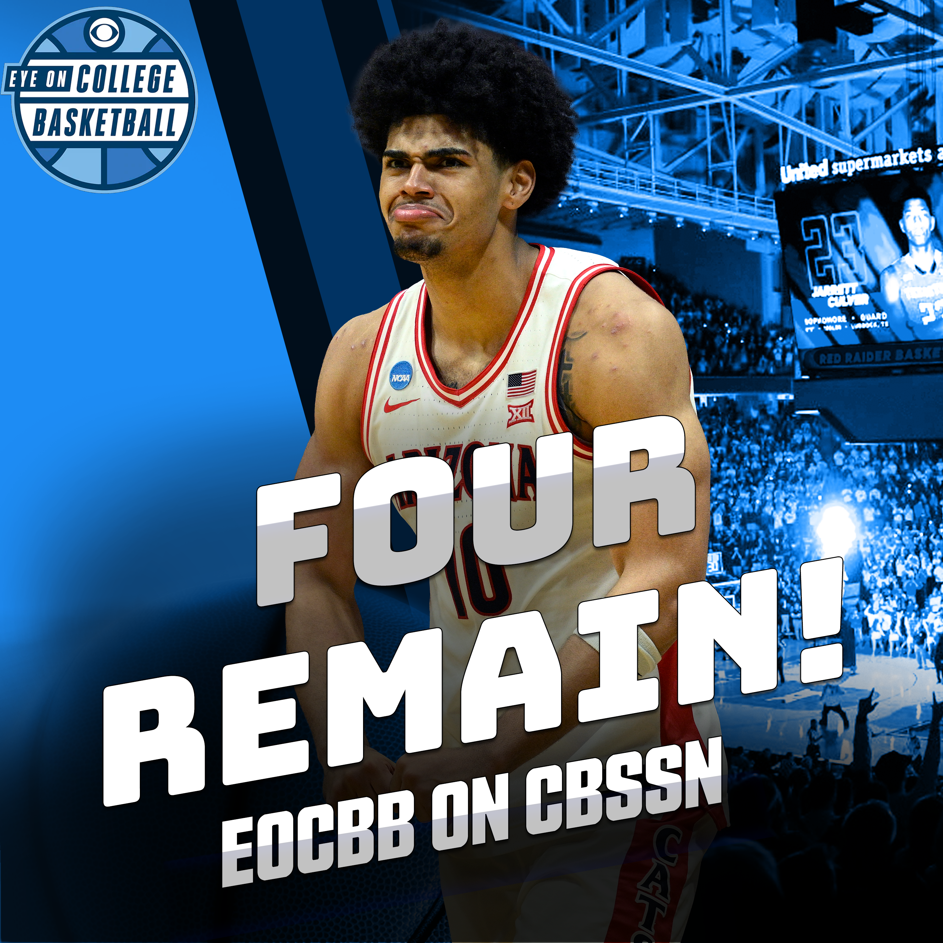 EOCBB on CBSSN: One last look back at the E8; our first preview of a great F4; UNC coaching search episode artwork