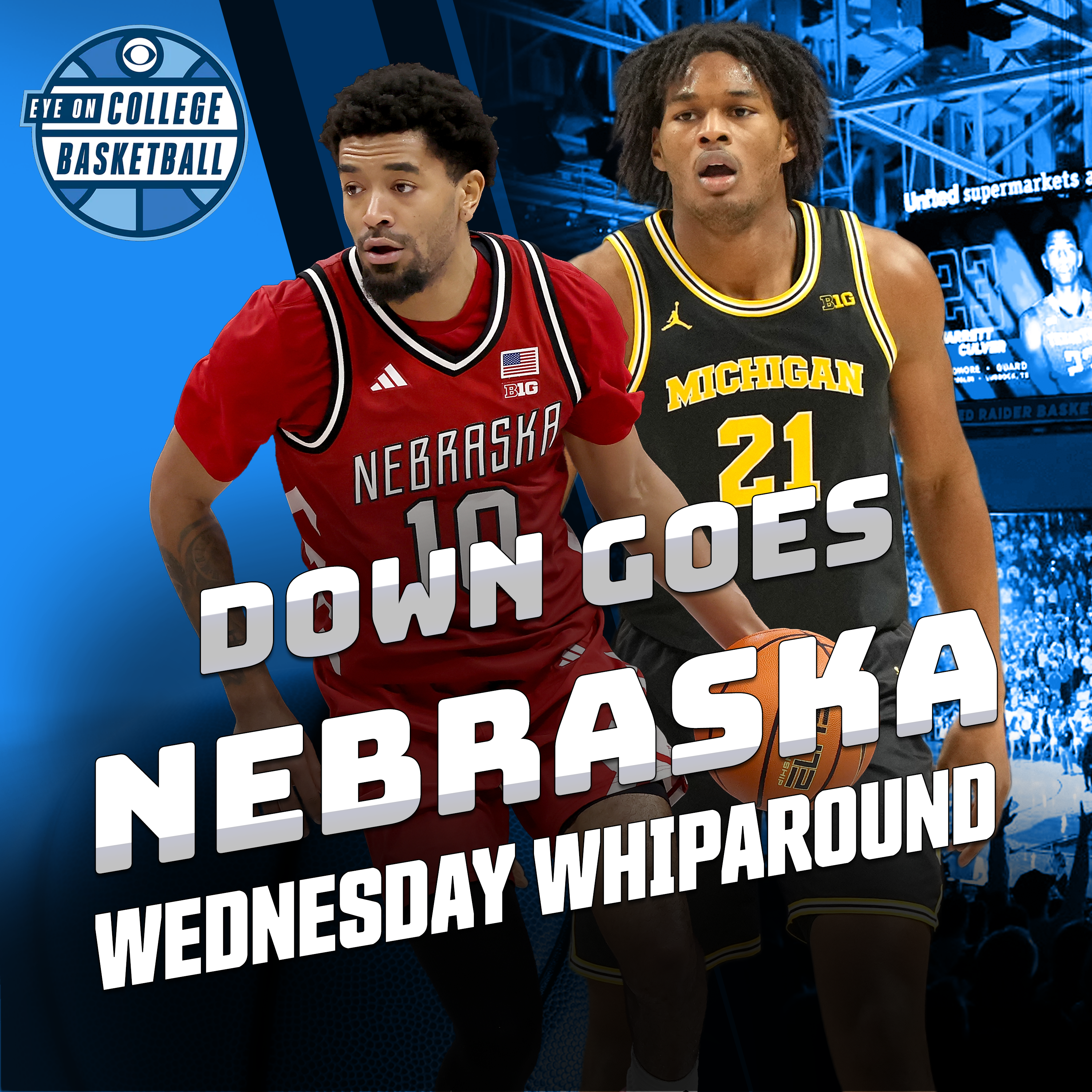 Did Nebraska's stock rise in loss to Michigan? Purdue loses a third straight; Vandy has no problems with Kentucky + Tuesday CBB recap  episode artwork