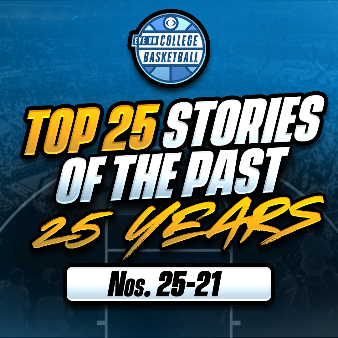 Top 25 CBB Stories of the Past 25 Years, Ep. 1: Jay Wright’s retirement, Stephen Curry shoots Davidson into the Elite Eight