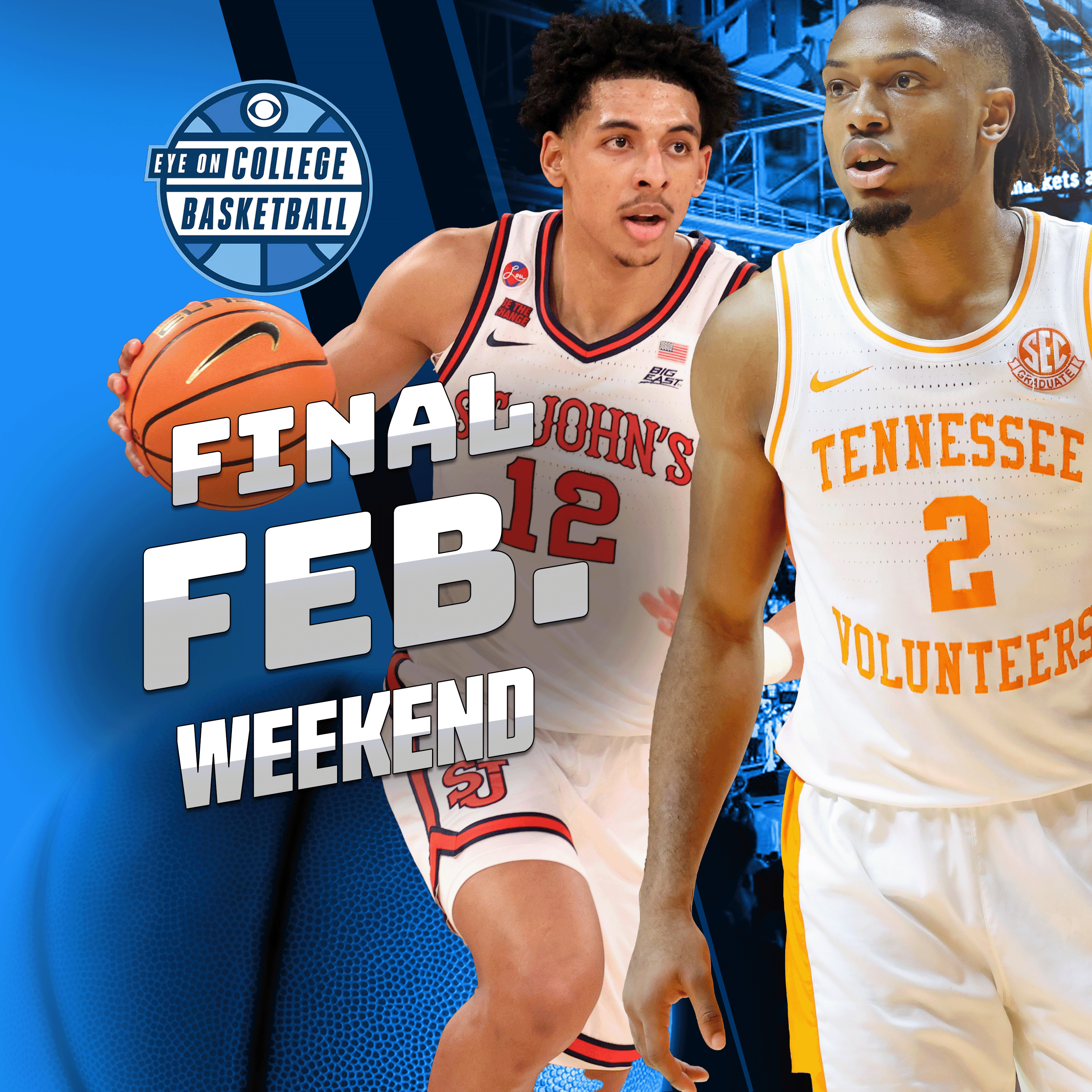 St. John’s sweeps UConn; Duke destroys Illinois; Sparty swaps w/ Michigan; SEC, Big 12 🫧; February coaching scuttlebutt  episode artwork