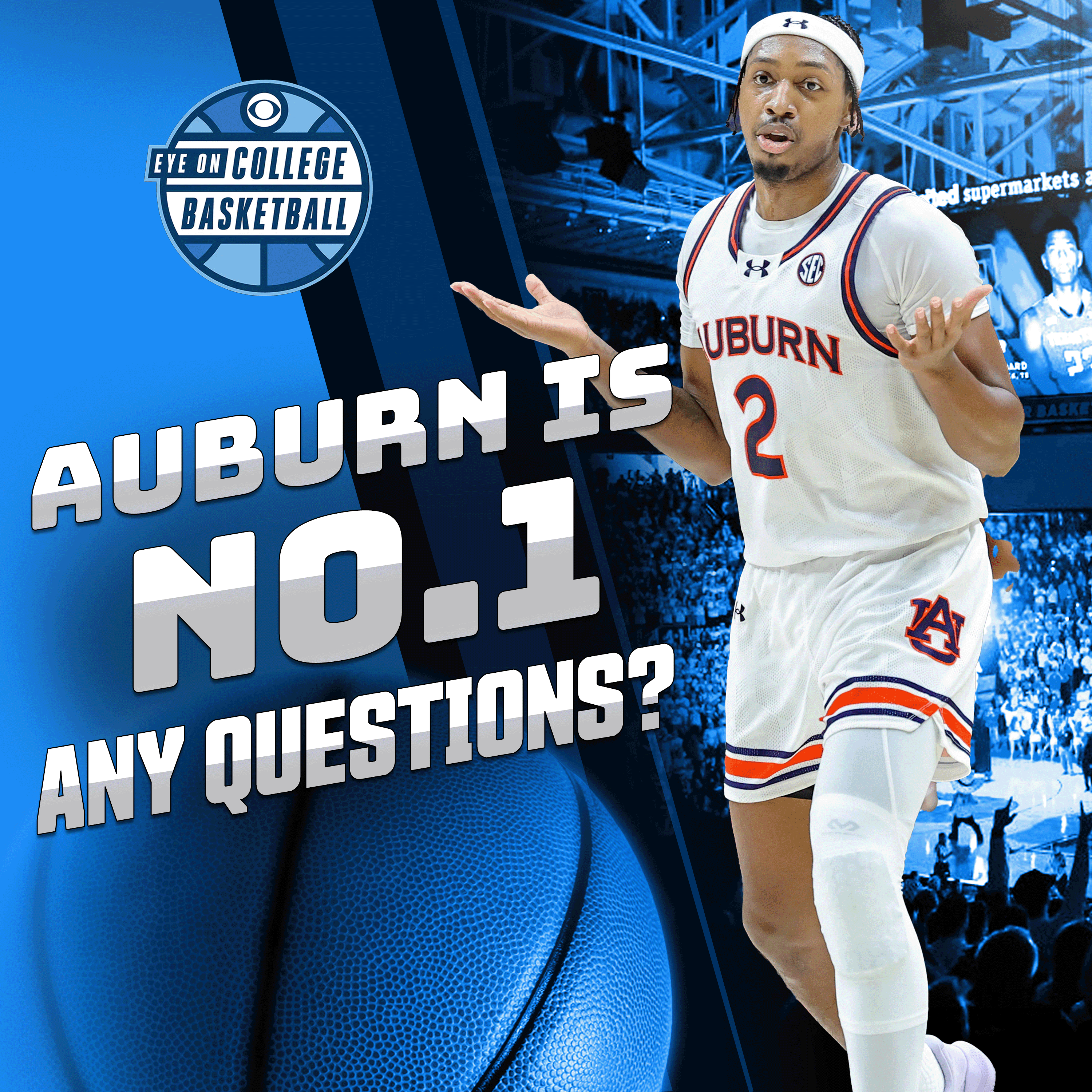 Auburn rolls Bama, is destined for No. 1 overall seed; Kansas, UConn have fallen from their title-winning ways; Houston, Bucky, Sparty big Ws; weekend whiparound