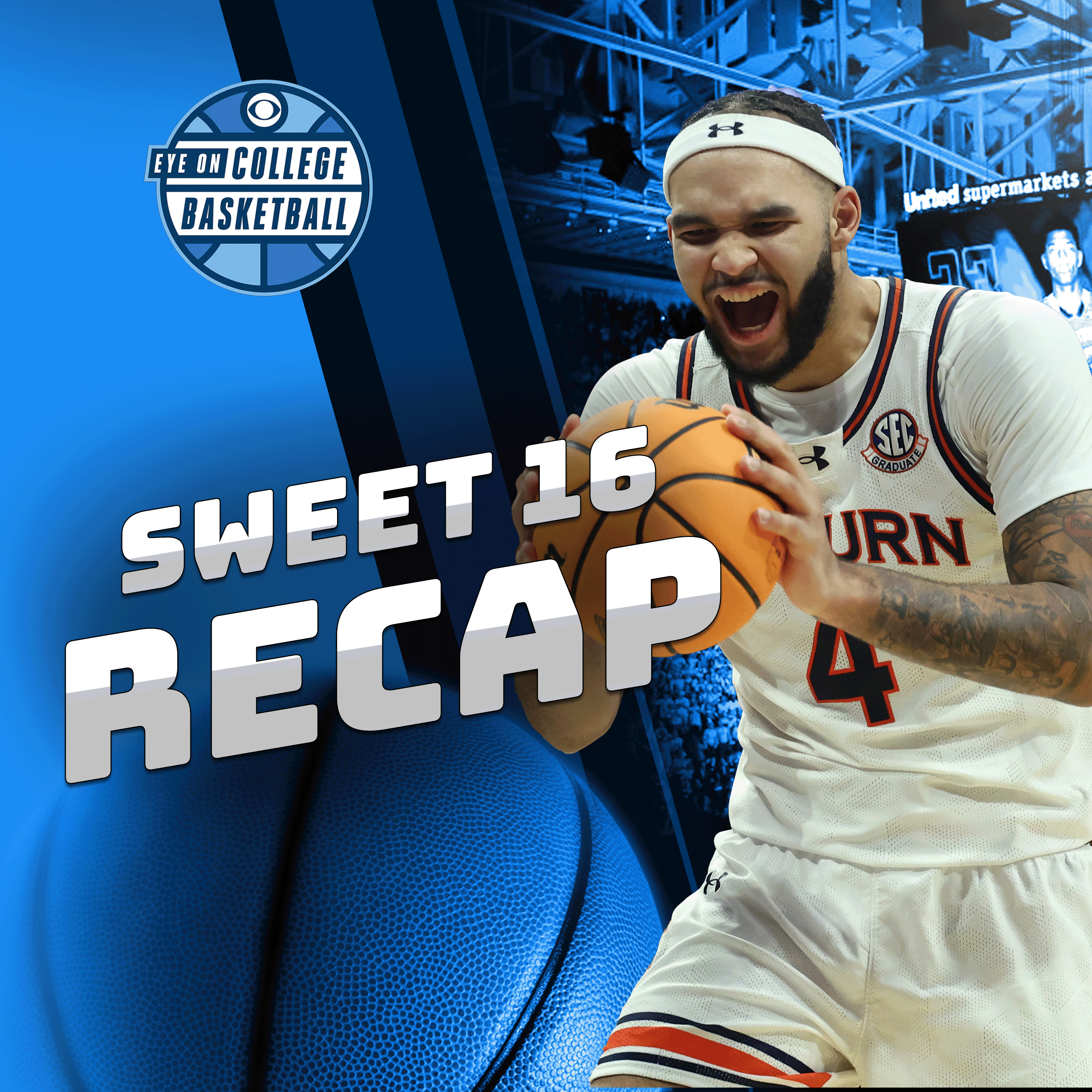 Sweet 16 Friday Recap: Houston-Purdue thriller; Auburn flips switch on Michigan; Izzo in his 11th E8; Tennessee gets revenge on Kentucky; a surprise guest joins the show!