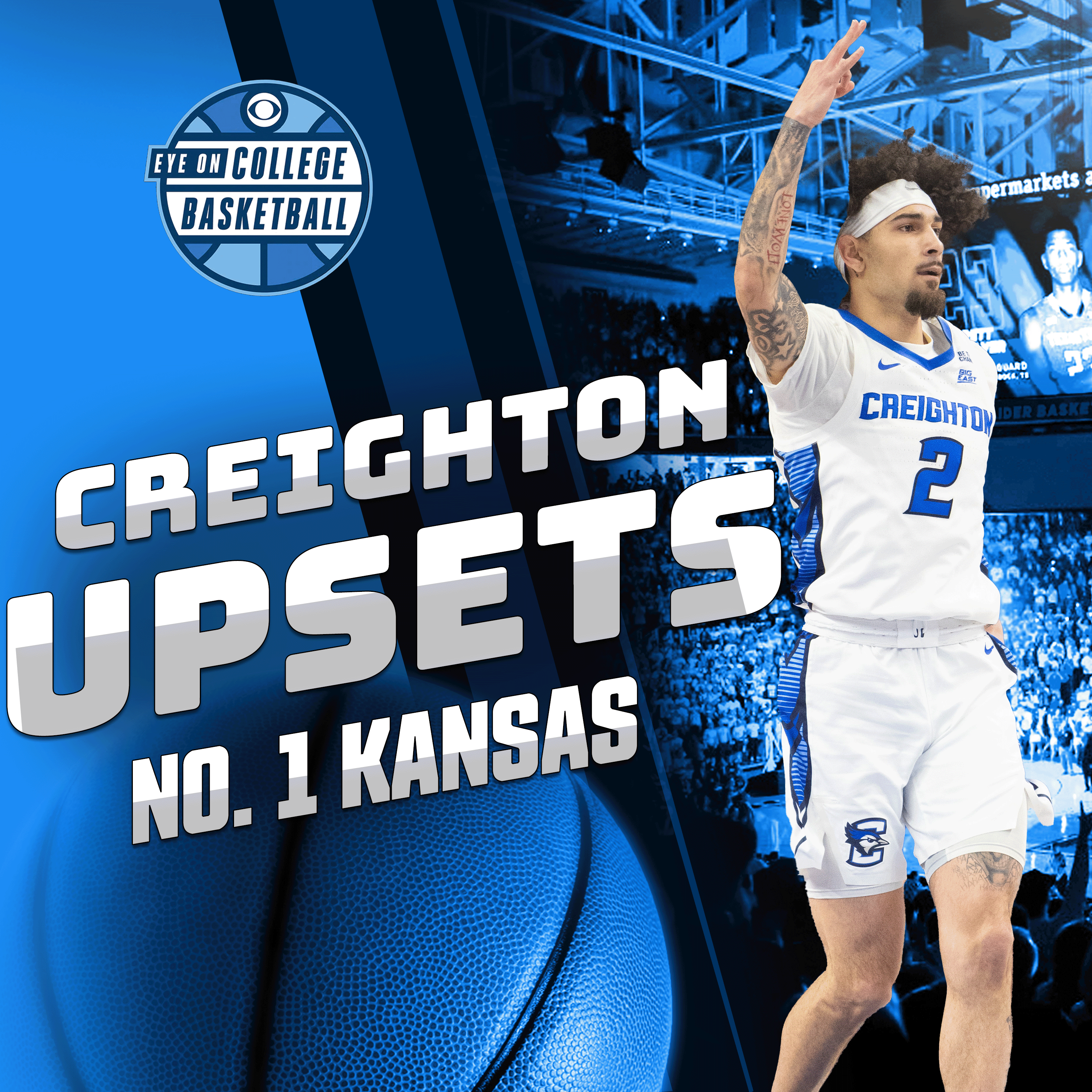 Creighton topples No. 1 Kansas; Duke's statement vs. Auburn; UConn gets right; Iowa State-Marquette; F4 + 1 picks