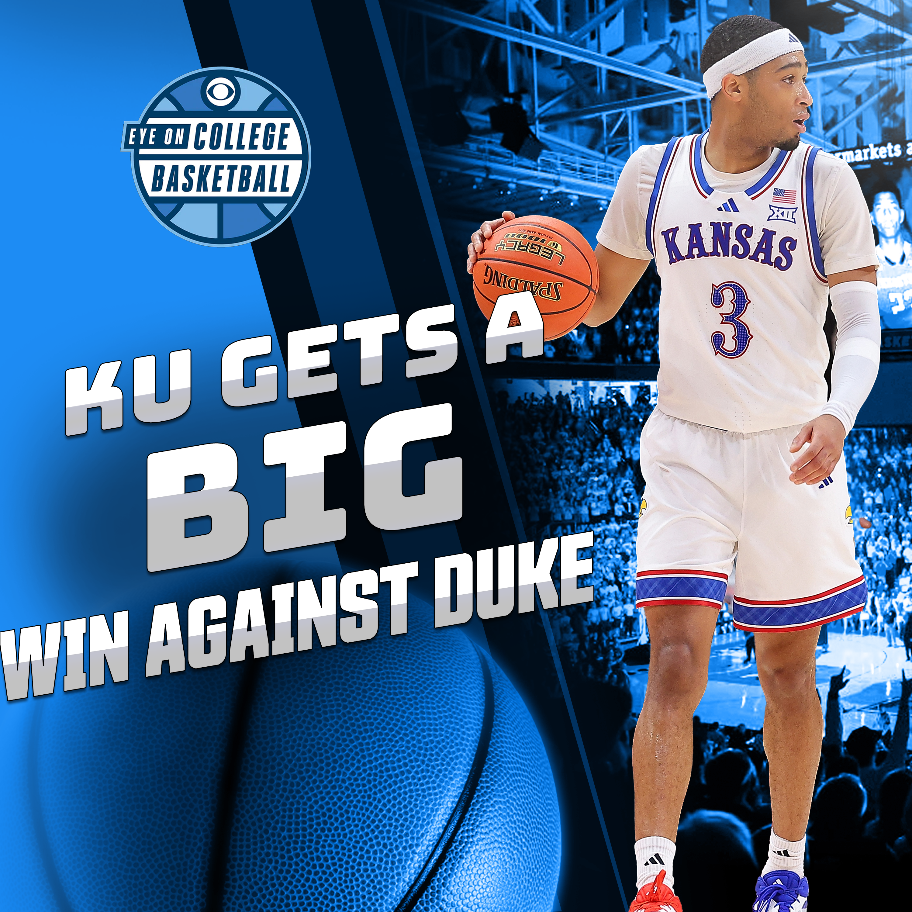 Alabama gets a BIG OT win vs. Houston; No. 1 Kansas get win vs Duke; Maui Tourney Final episode artwork