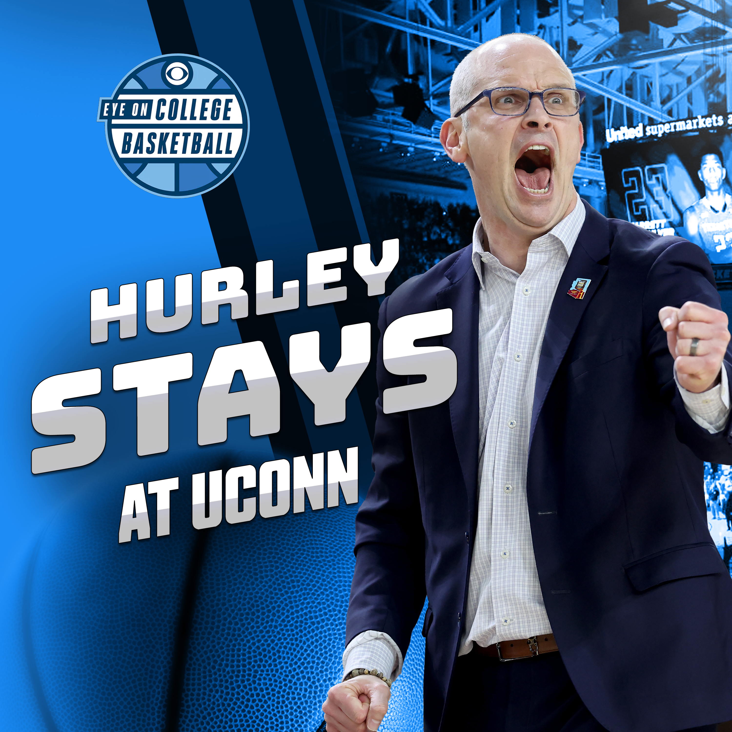 🚨Dan Hurley turns down the Lakers’ $70 million offer to pursue 3-peat at UConn 🚨 episode artwork