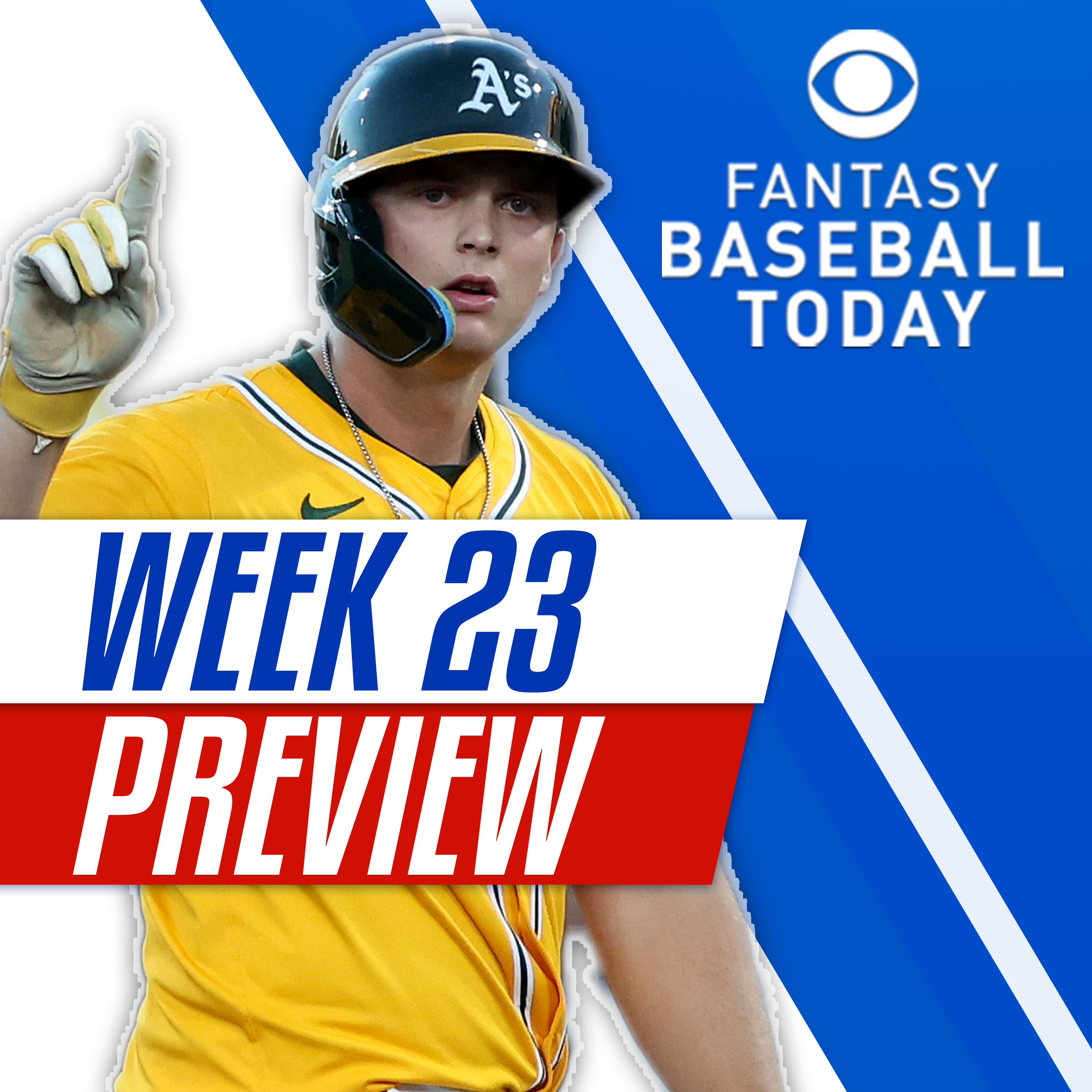 Projecting Nick Kurtz & Roman Anthony! Week 23 Sleepers & Two-Start Pitchers! (8/22 Fantasy Baseball Podcast) episode artwork