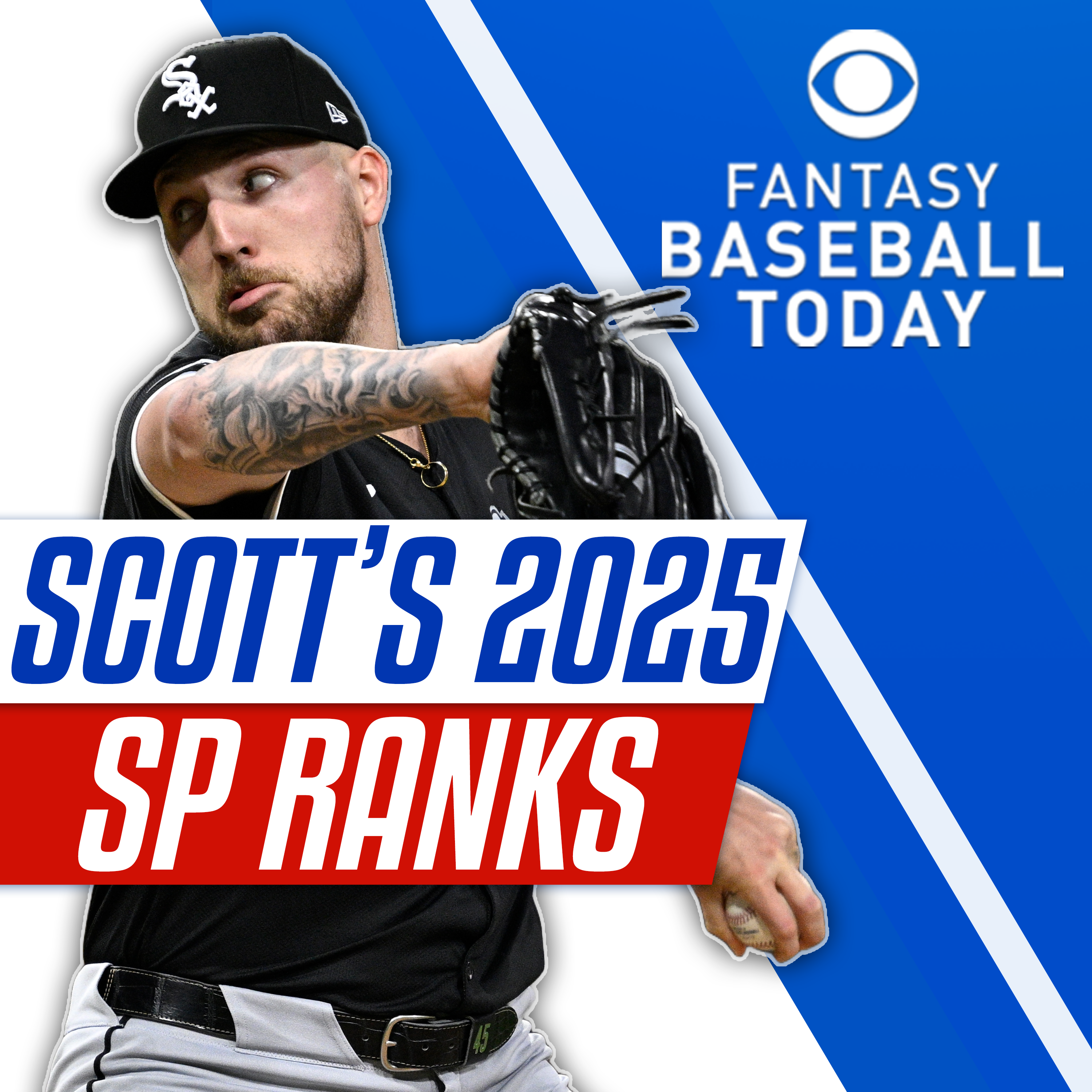 Scott's Early 2025 Top-50 Starting Pitchers! Where to Rank Garrett Crochet? (11/25 Fantasy Baseball Podcast) episode artwork