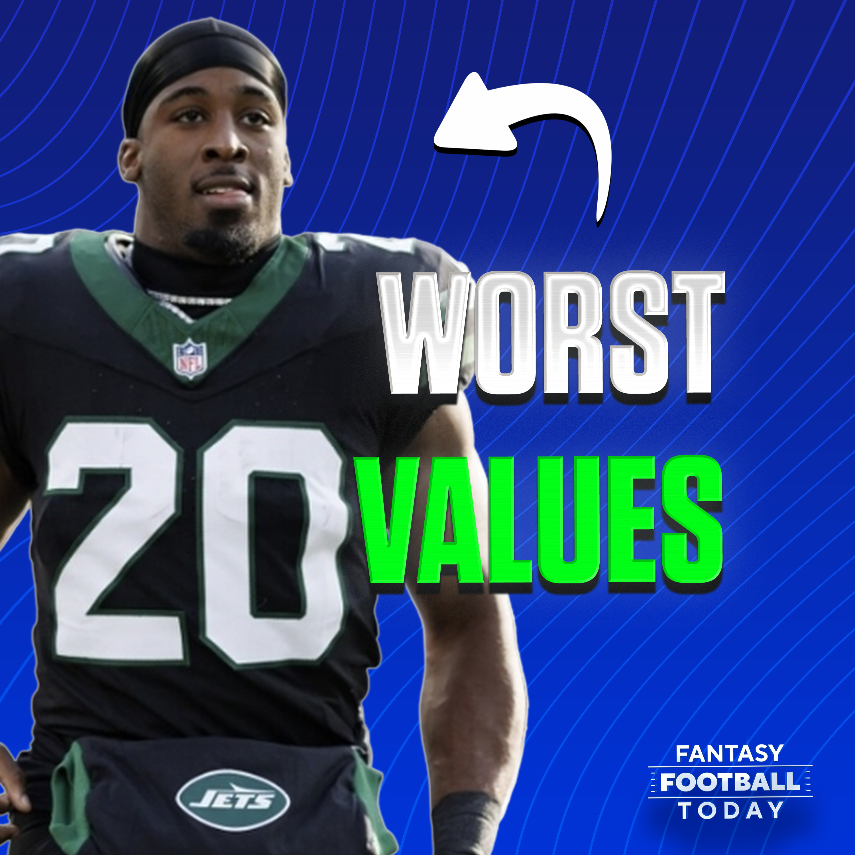 Worst Values, Sorting RBs13-25, Fill in the Blank (08/27 Fantasy Football Podcast) episode artwork