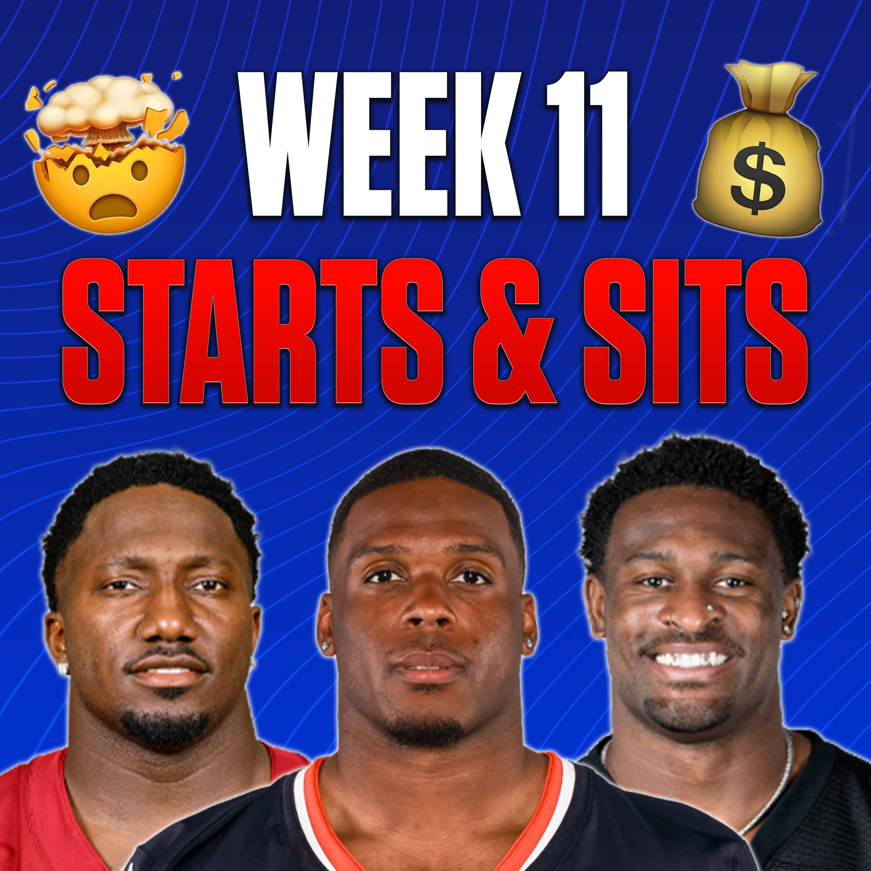 Start or Sit (AFC): Woody Marks SZN! How About DK Metcalf? Deebo Samuel? Quinshon Judkins?  (11/13 Fantasy Football Podcast) episode artwork